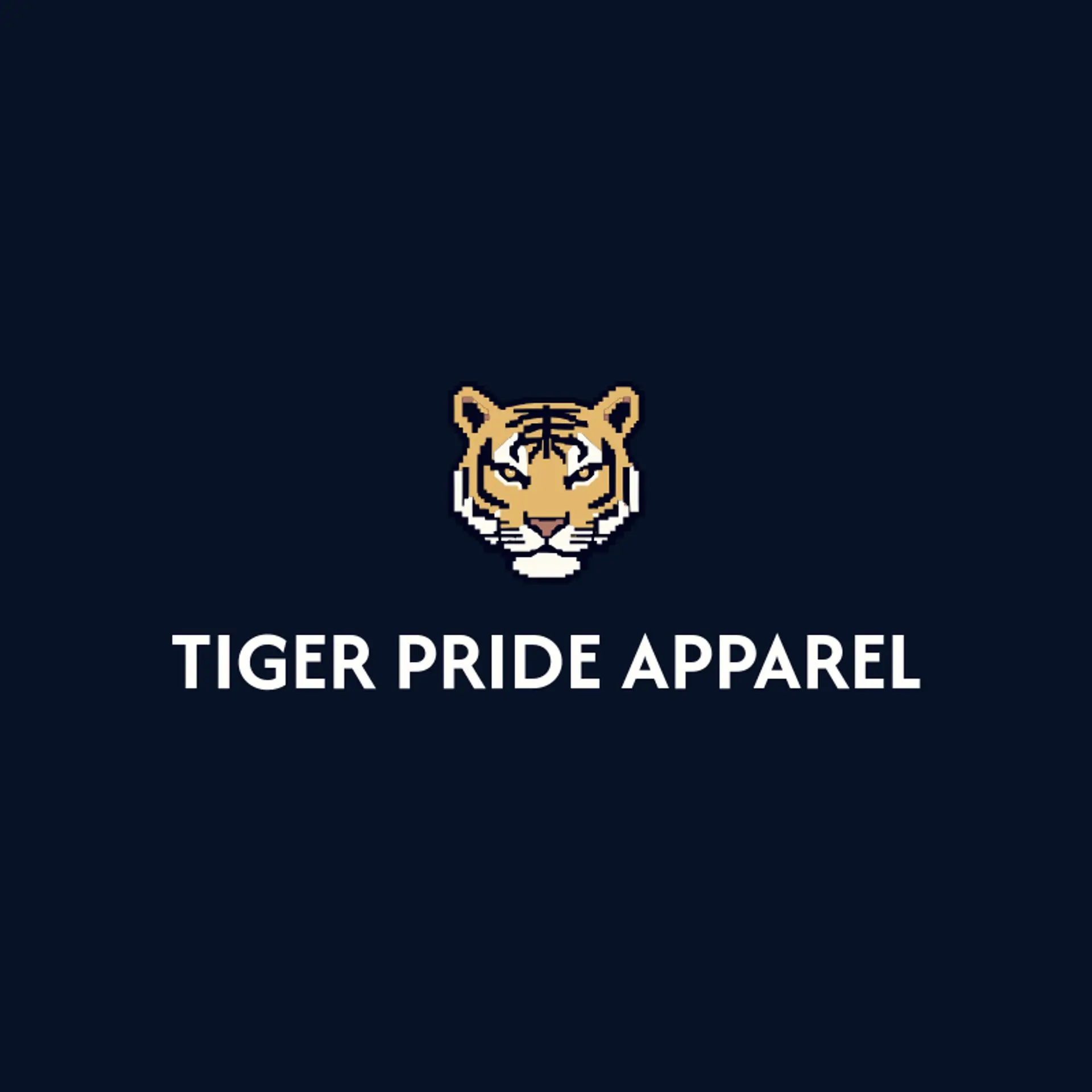 Tiger Pride Apparel logo for tiger