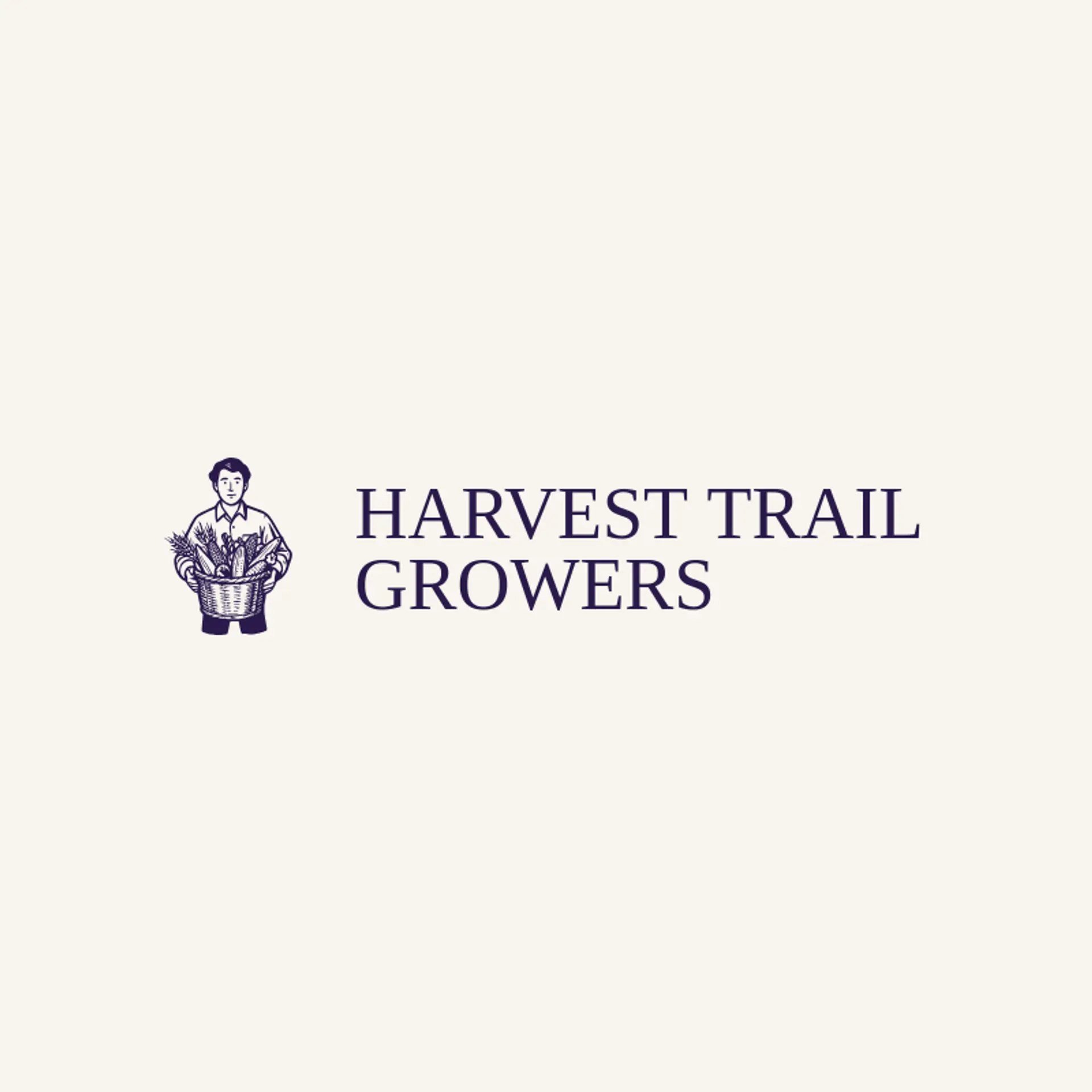Harvest Trail Growers logo for farming