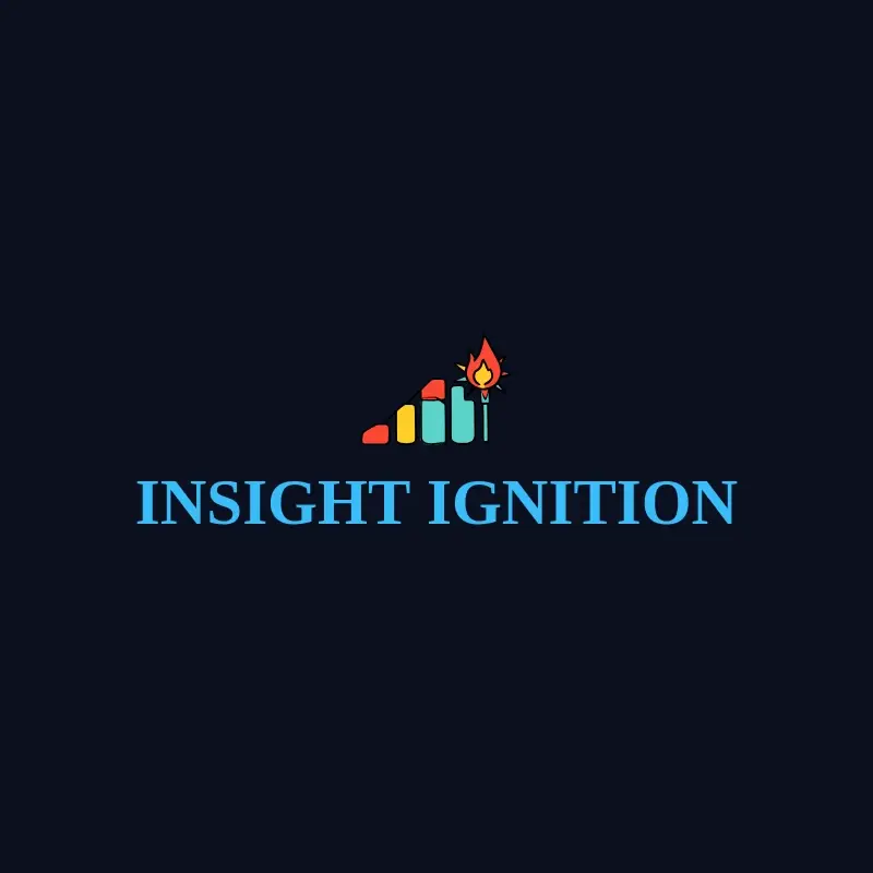 The digital marketing company name Insight Ignition as a branded logo with a color icon