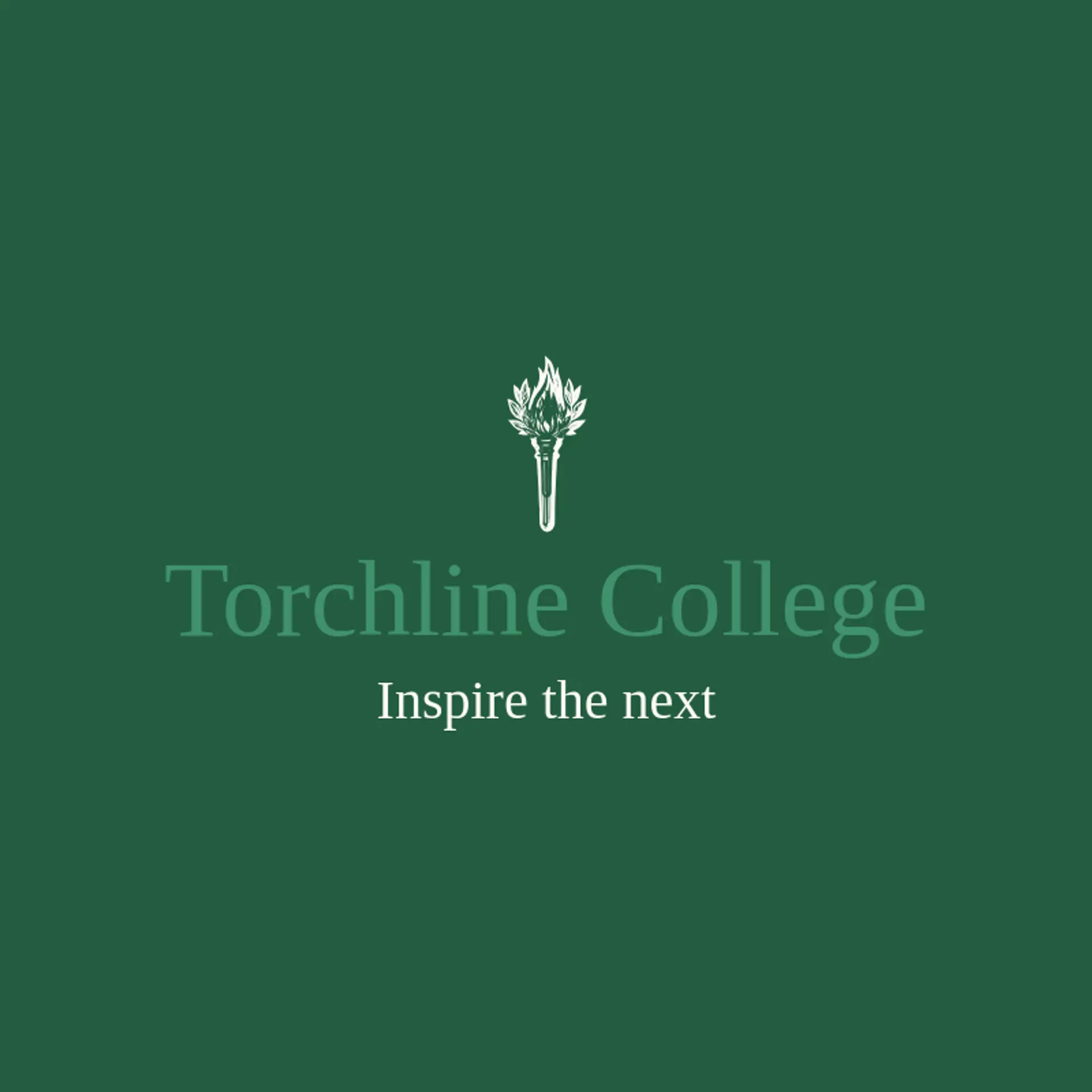 Torchline College logo for varsity
