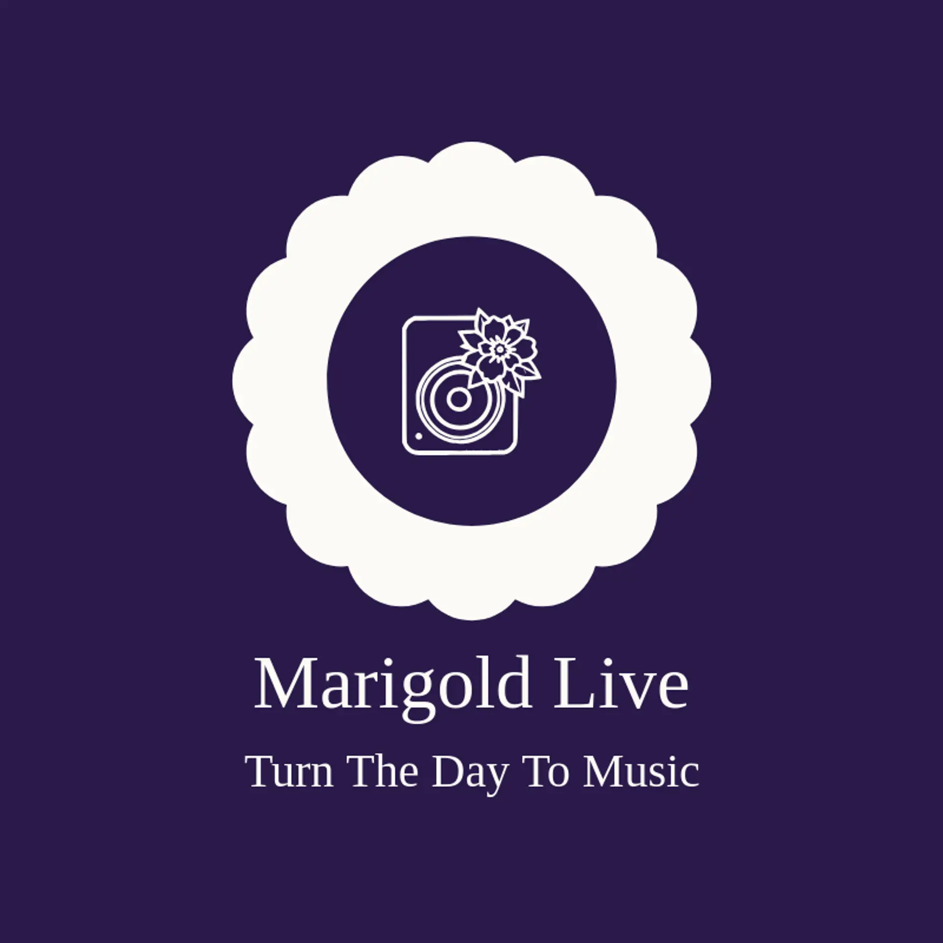 Marigold Live logo for concert