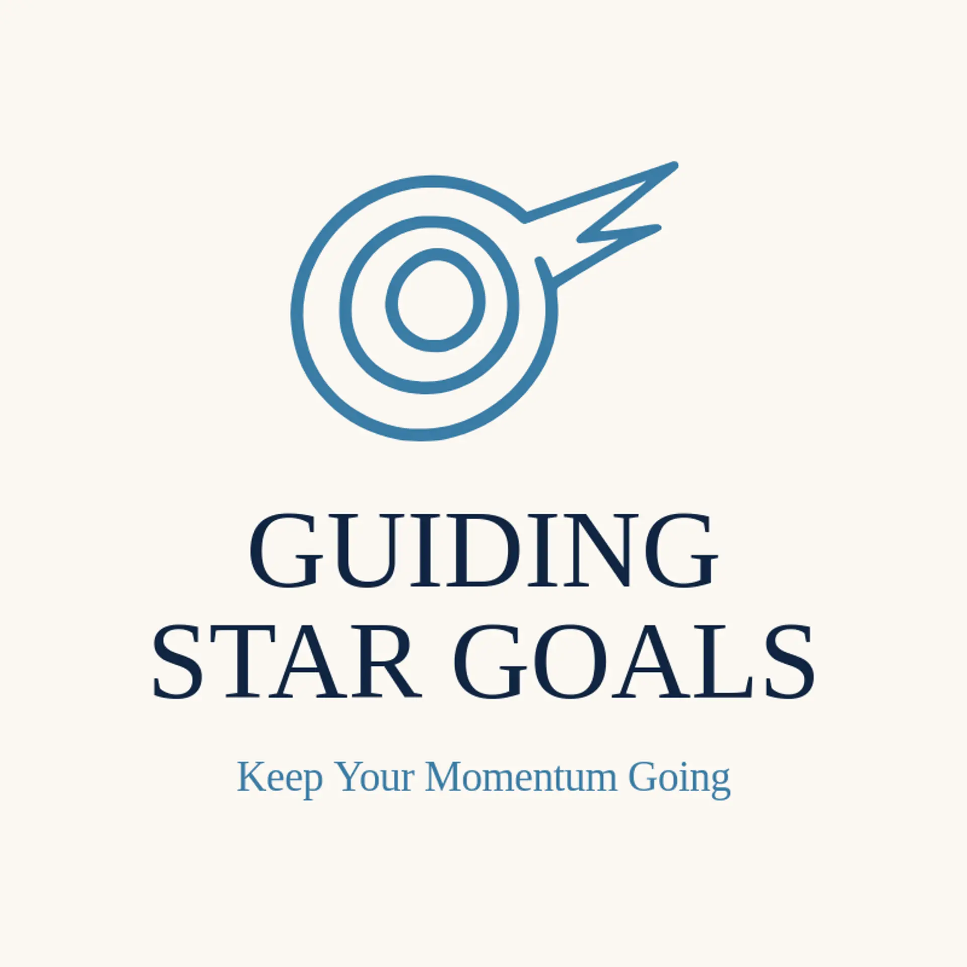 Guiding Star Goals logo for goal