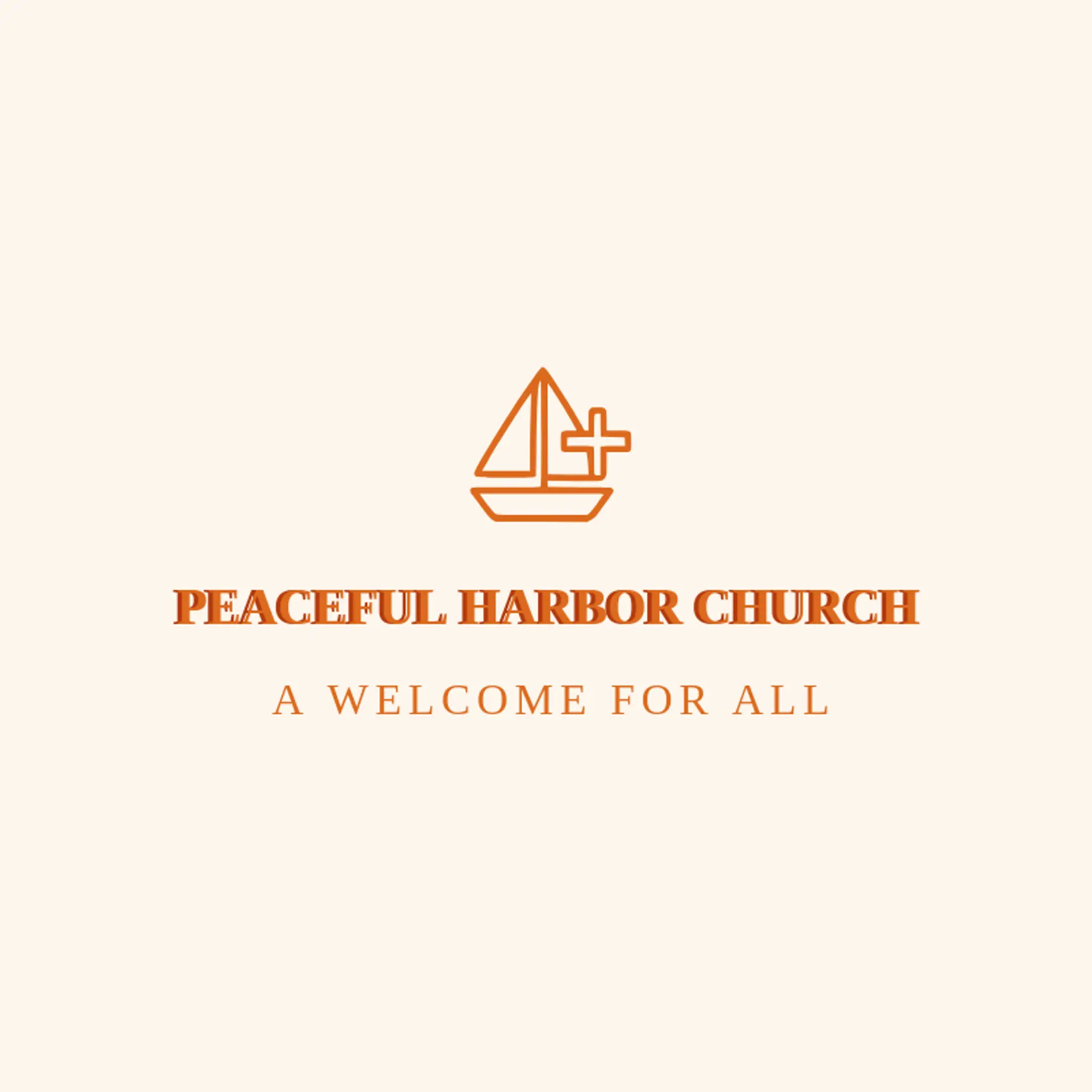 Peaceful Harbor Church logo for worship