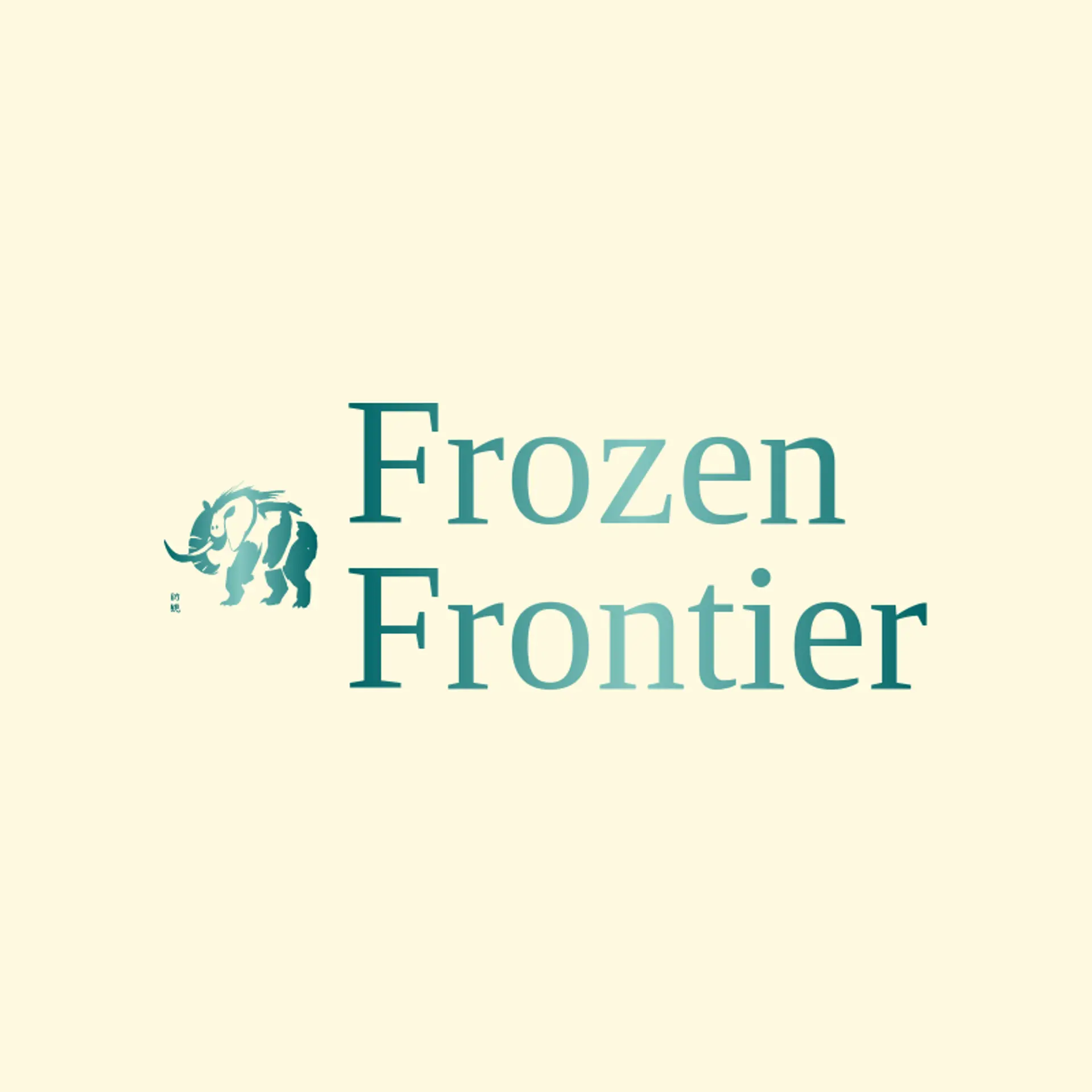 Frozen Frontier logo for mammoth