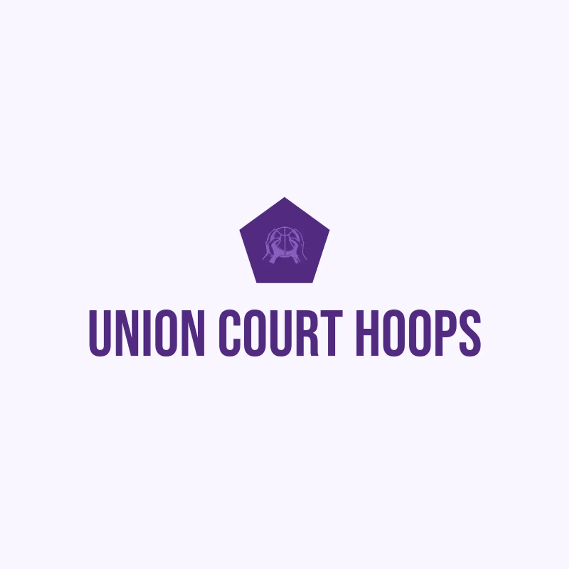 Union Court Hoops logo for basketball