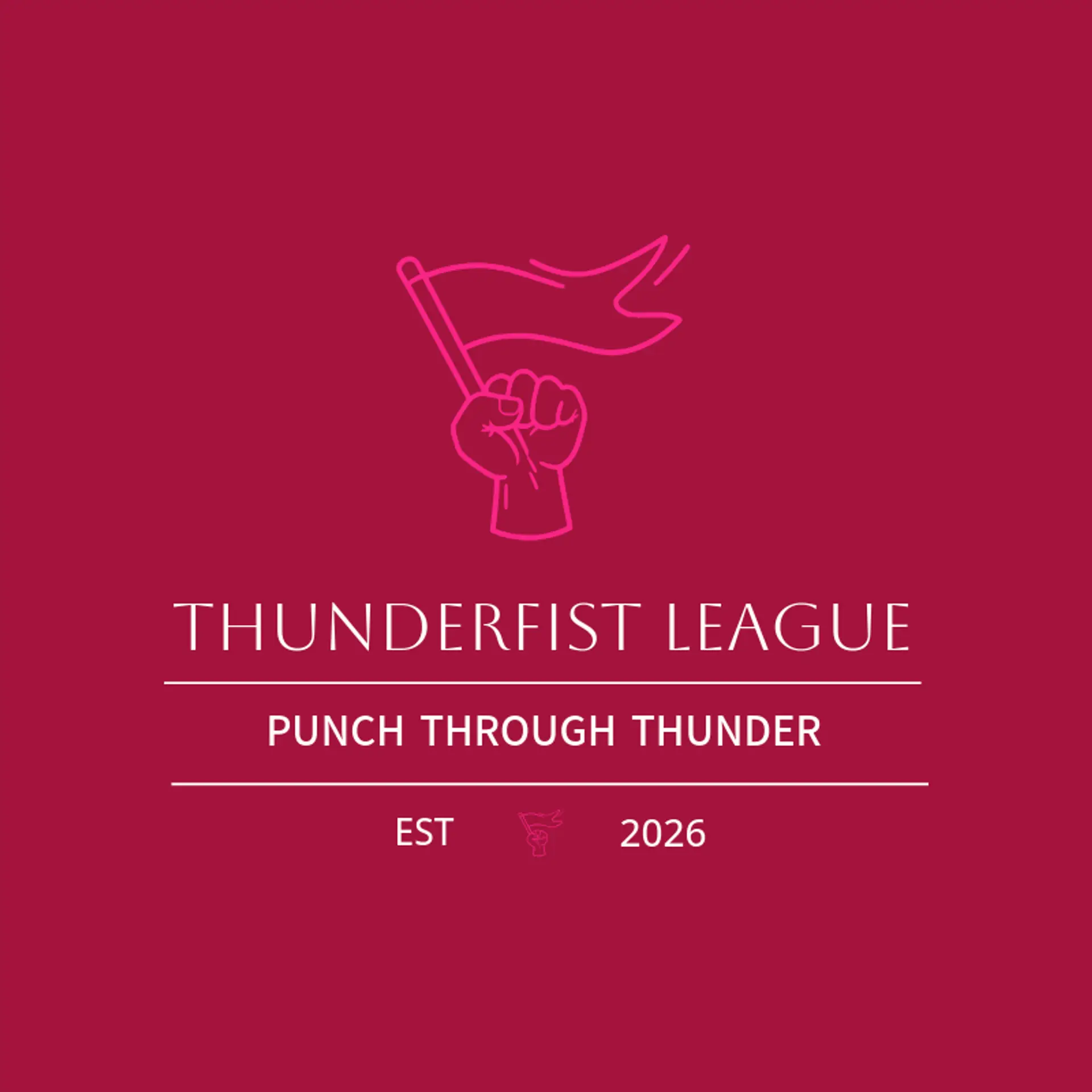 Thunderfist League logo for battle