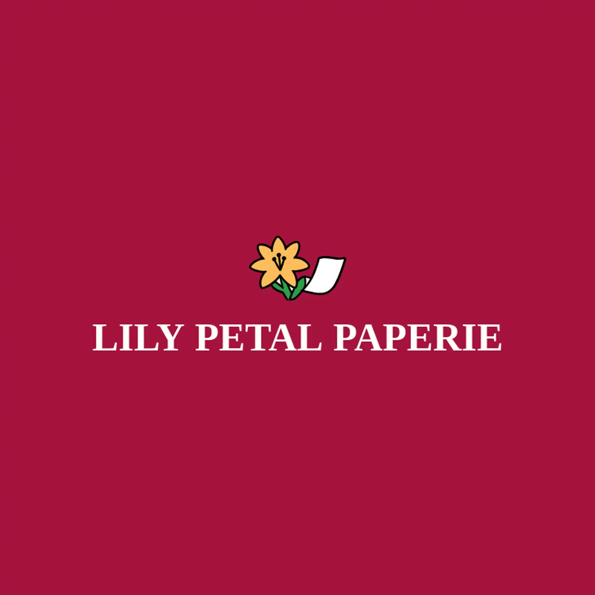 Lily Petal Paperie logo for lily