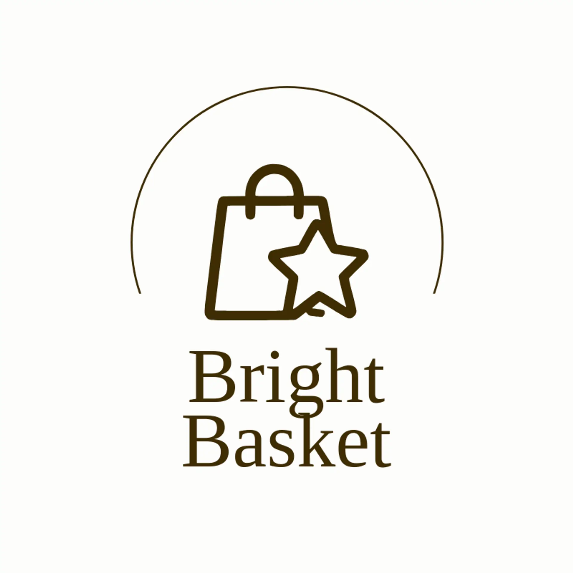 Bright Basket logo for shopping bag