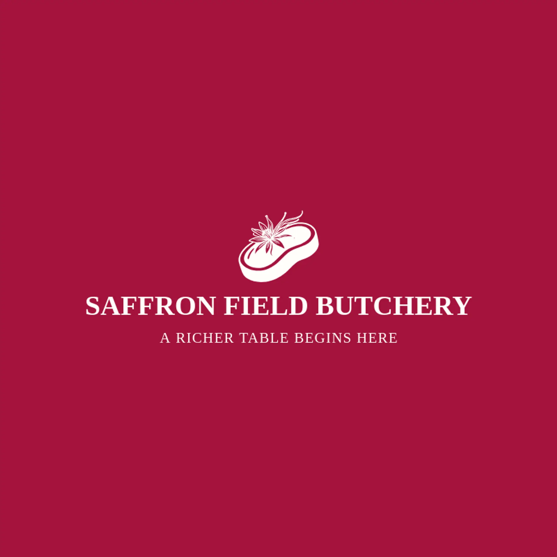 Saffron Field Butchery logo for beef