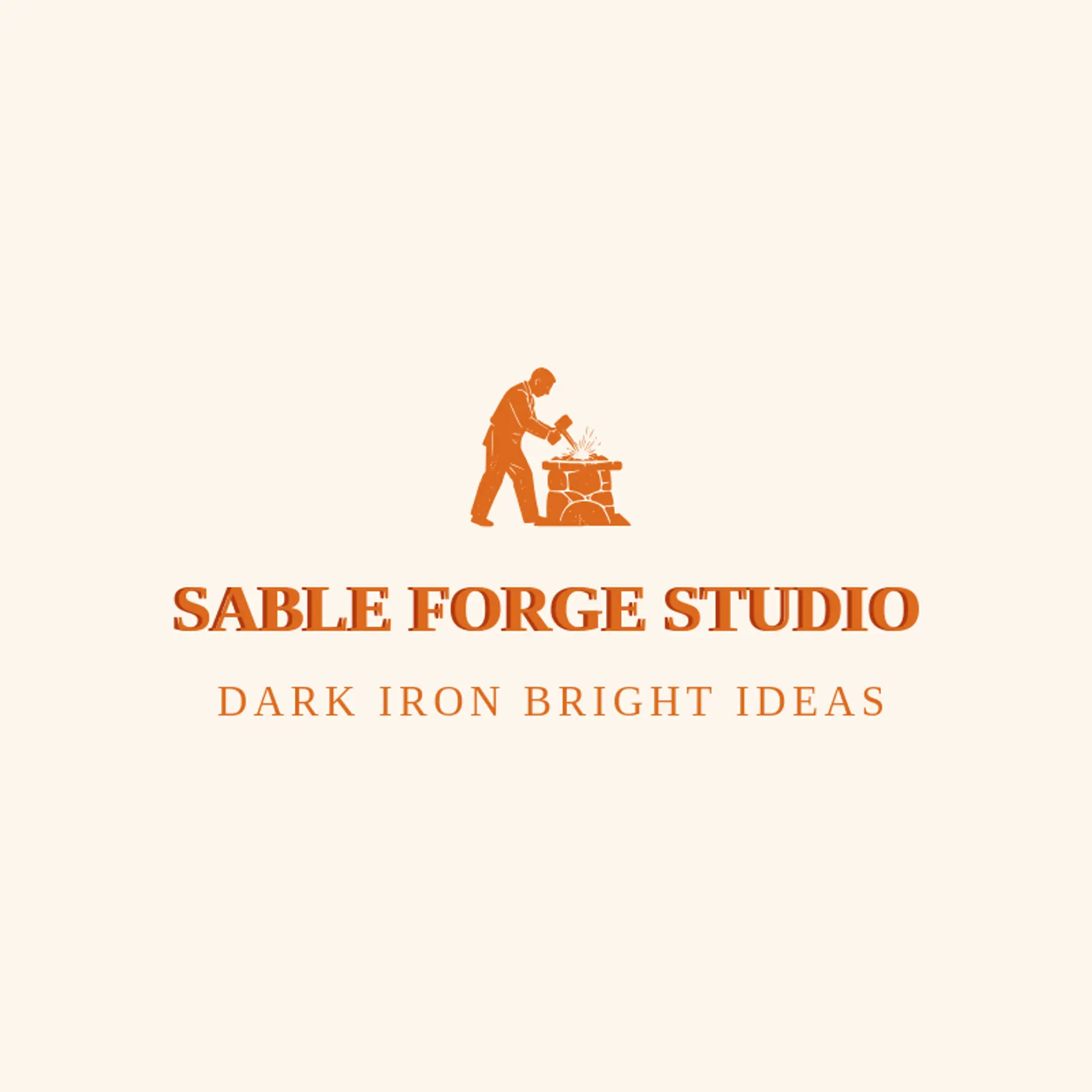 Sable Forge Studio logo for blacksmith