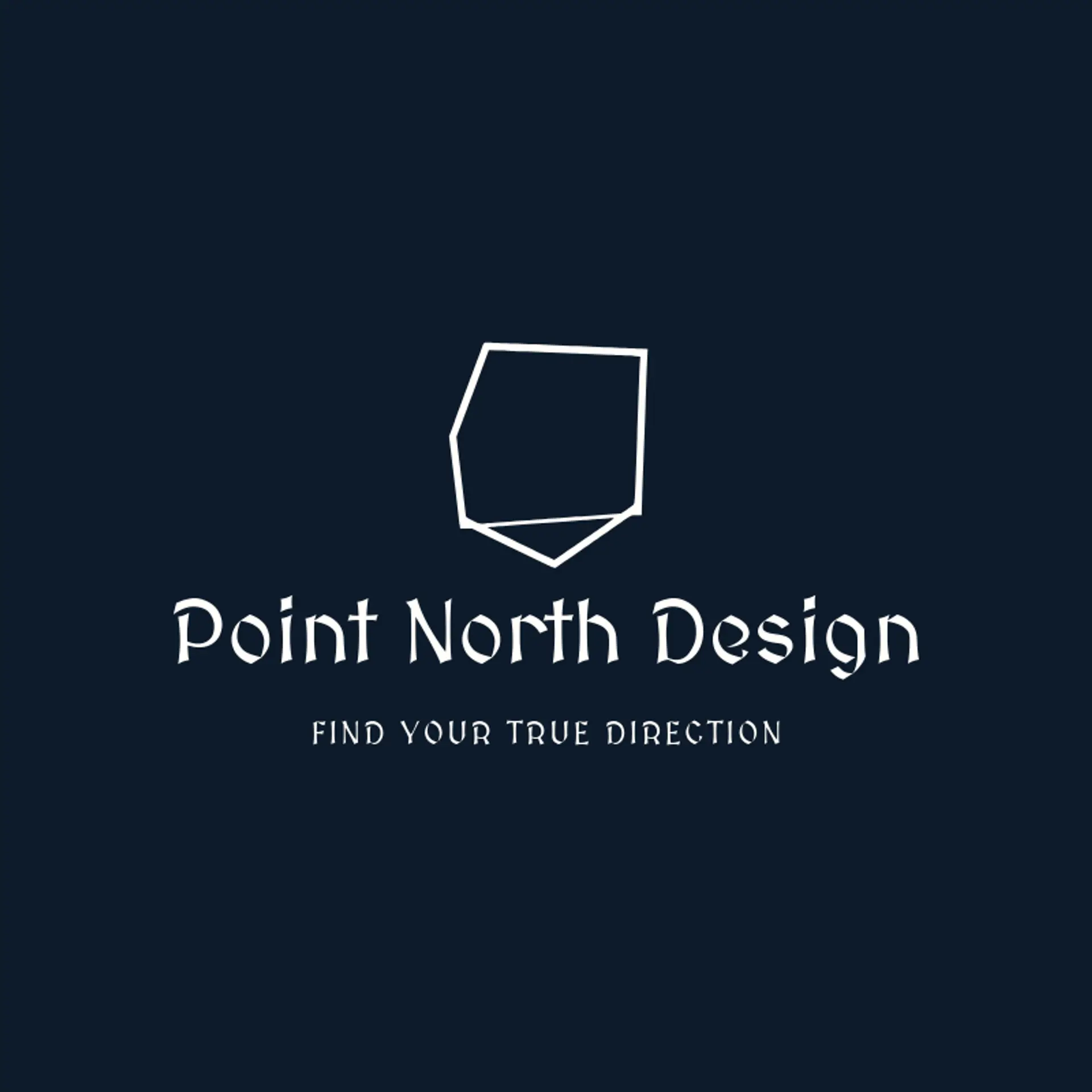 Point North Design logo for polygon