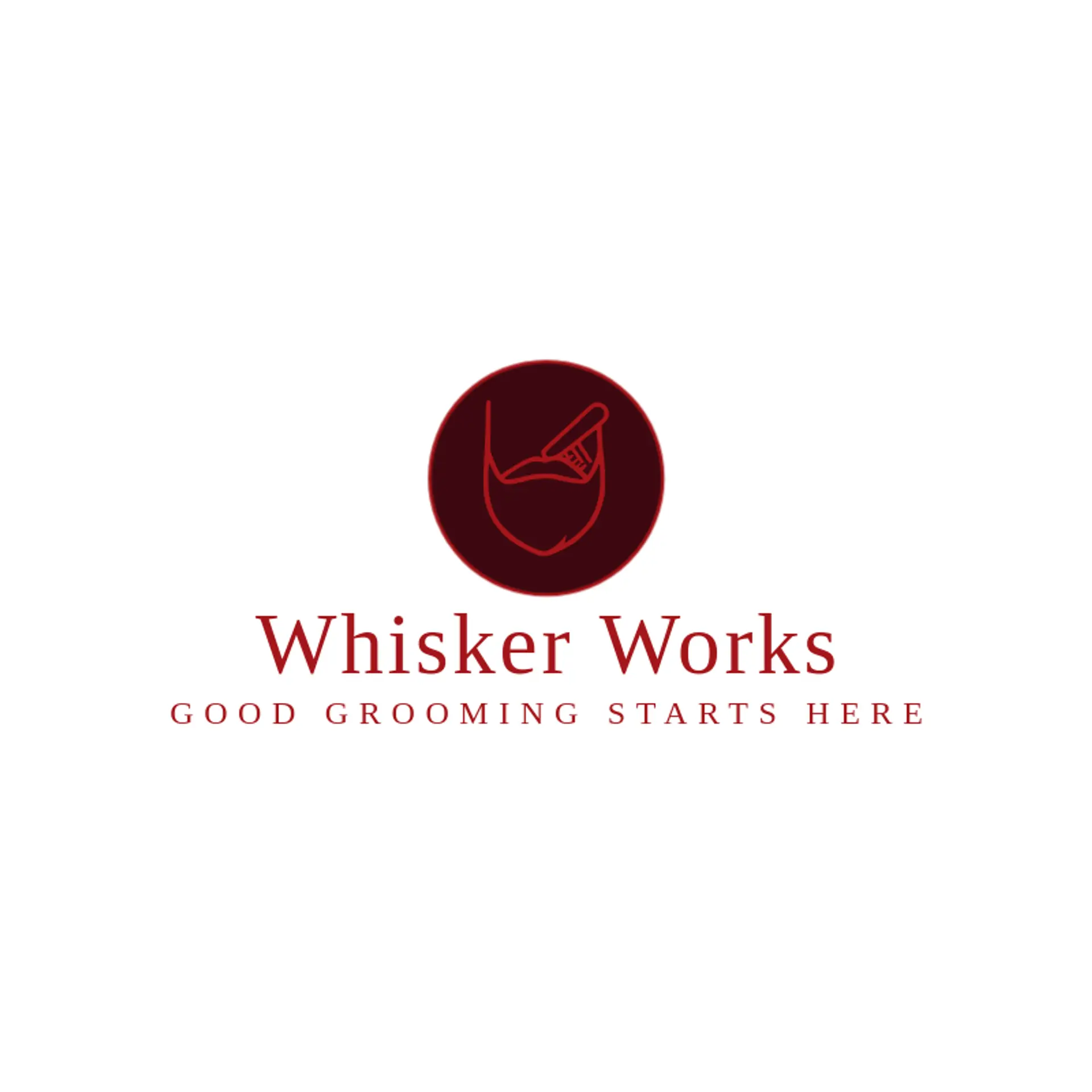 Whisker Works logo for beard