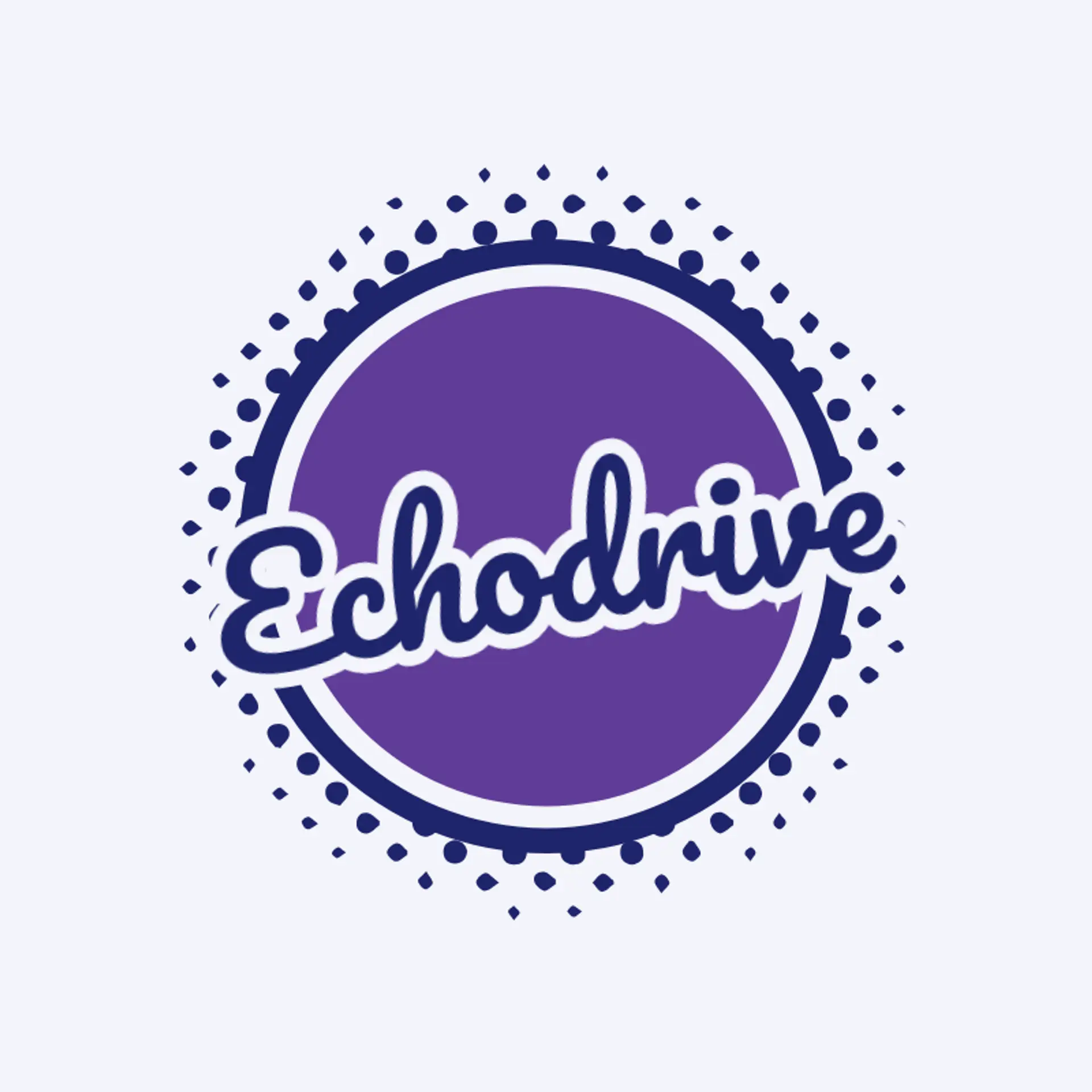 EchoLit Groove logo for music band