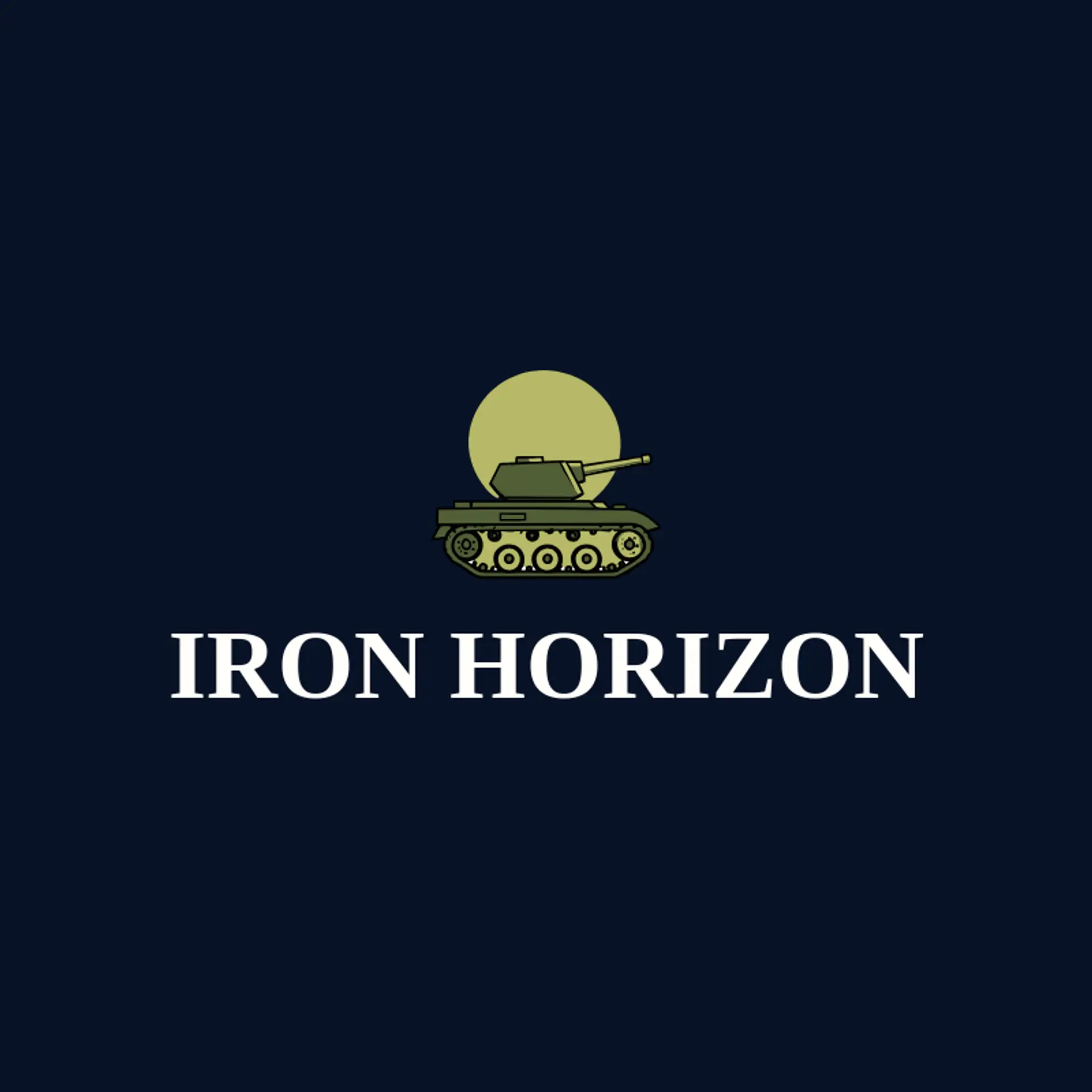 Iron Horizon logo for tank