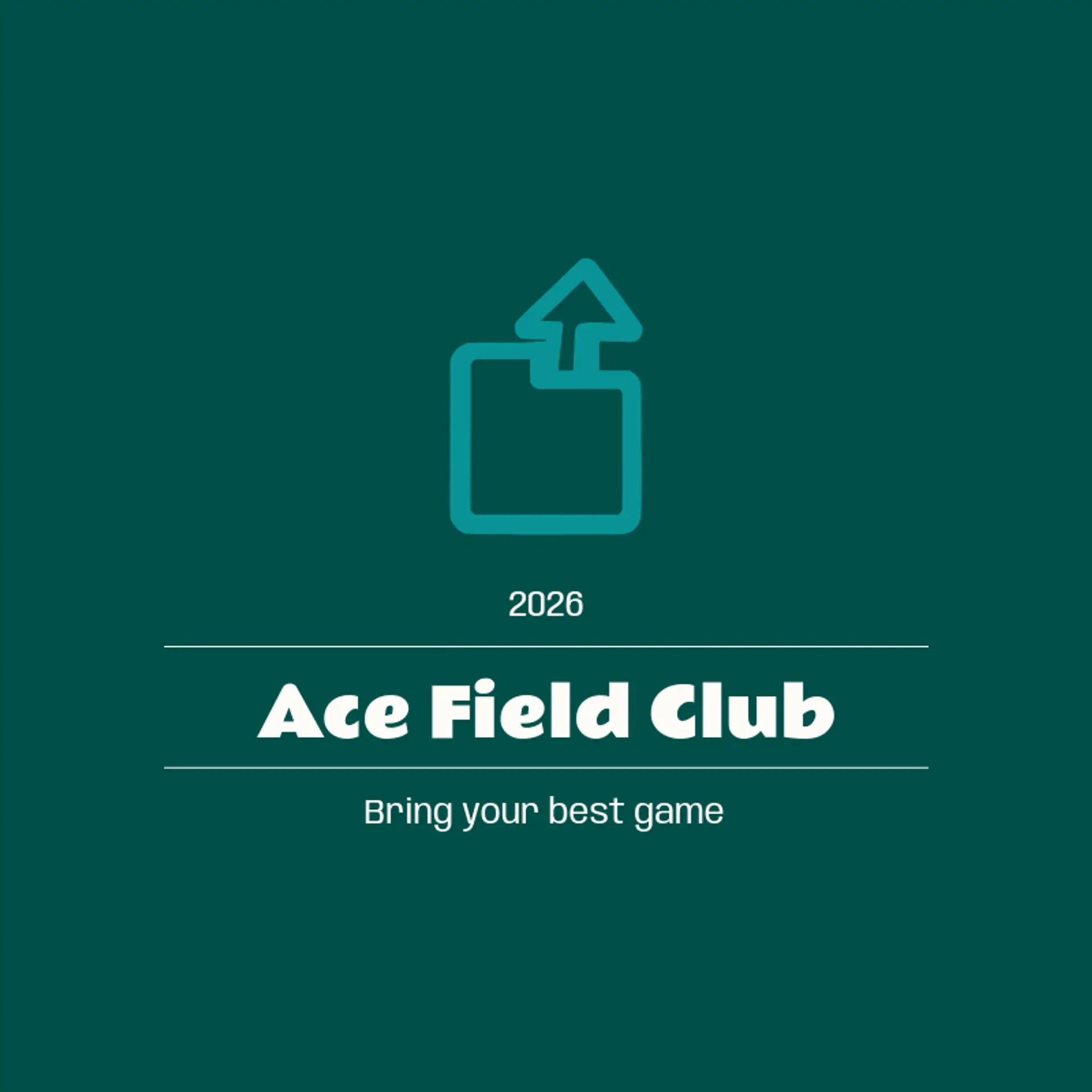 Ace Field Club logo for ace