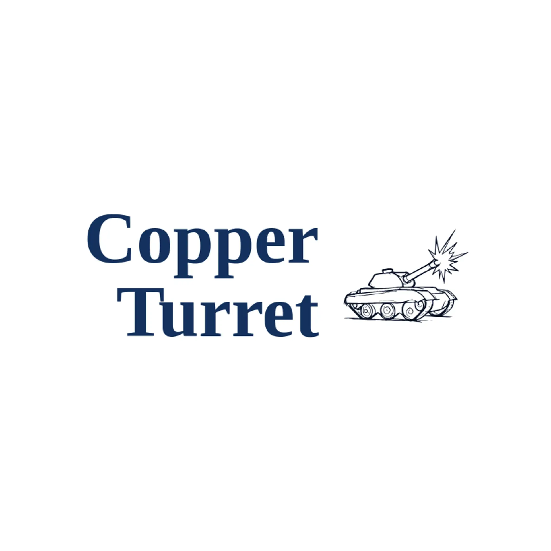 Copper Turret logo for tank