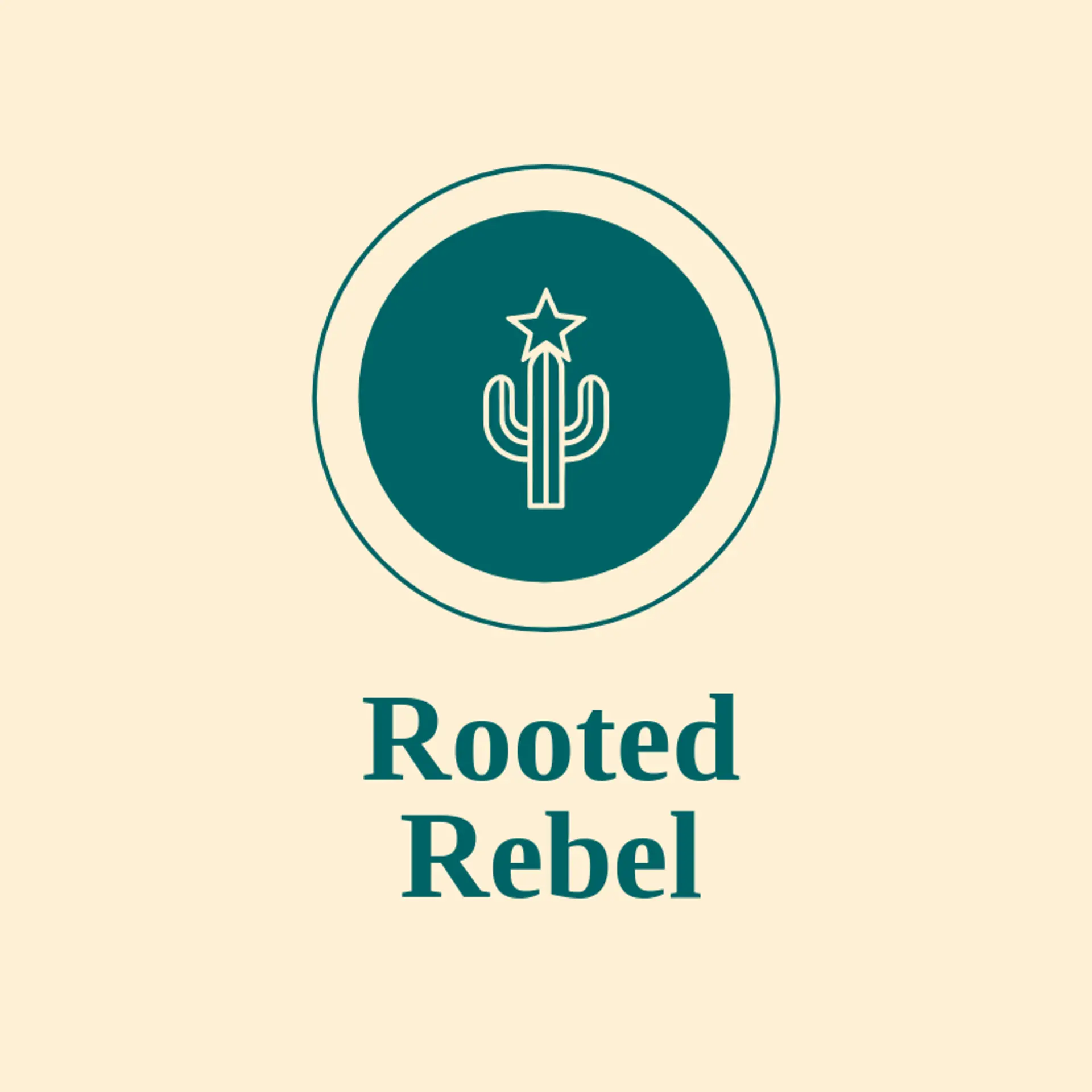 Rooted Rebel logo for prickly
