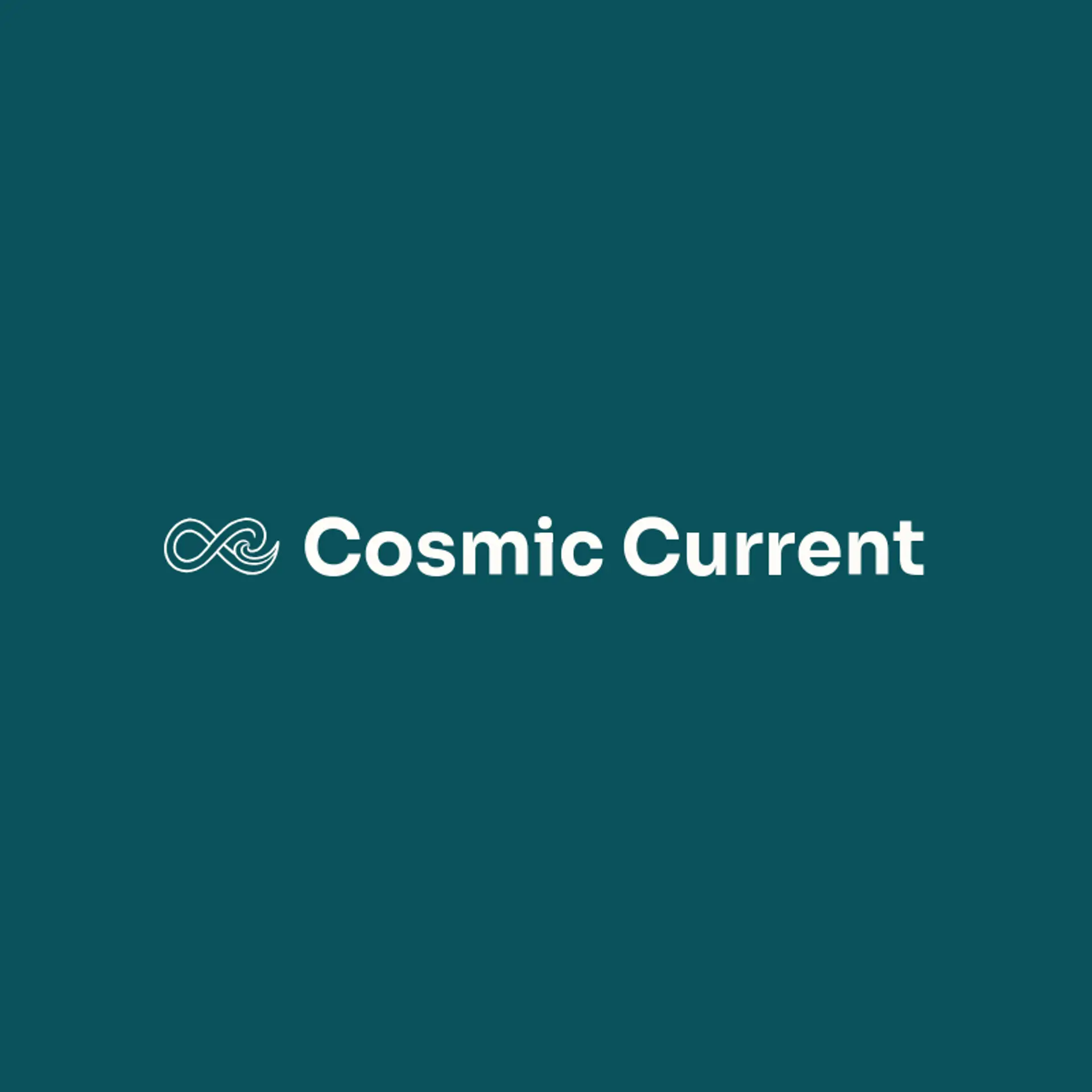 Cosmic Current logo for infinity