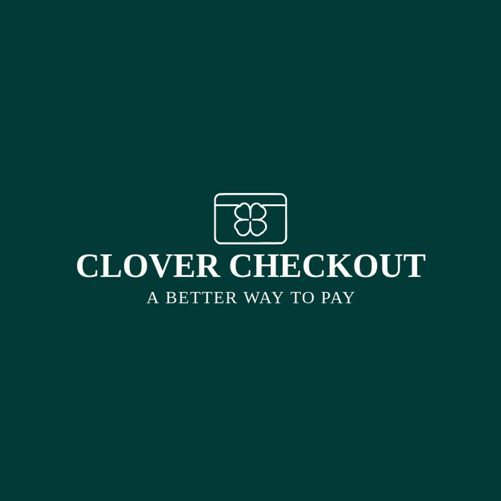 Clover Checkout logo for payment