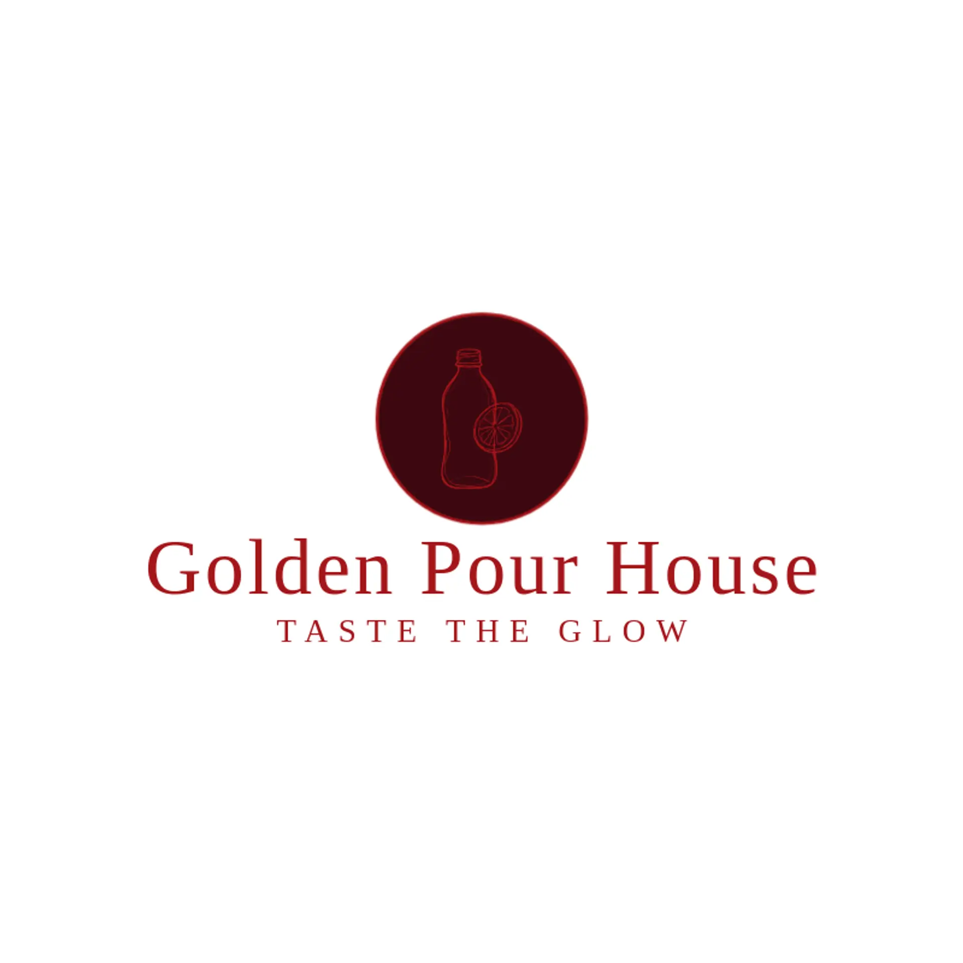 Golden Pour House logo for drink