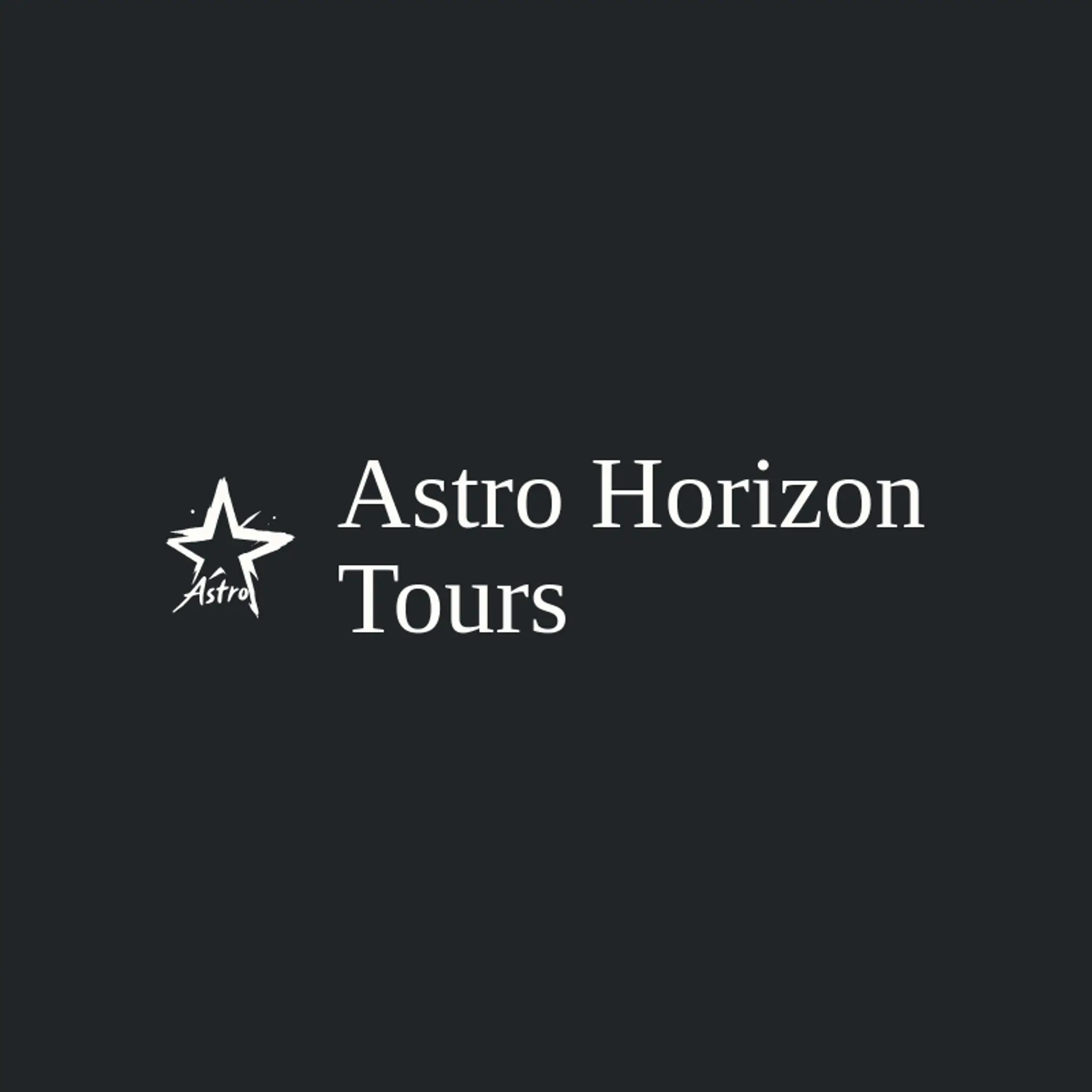 Astro Horizon Tours logo for astro
