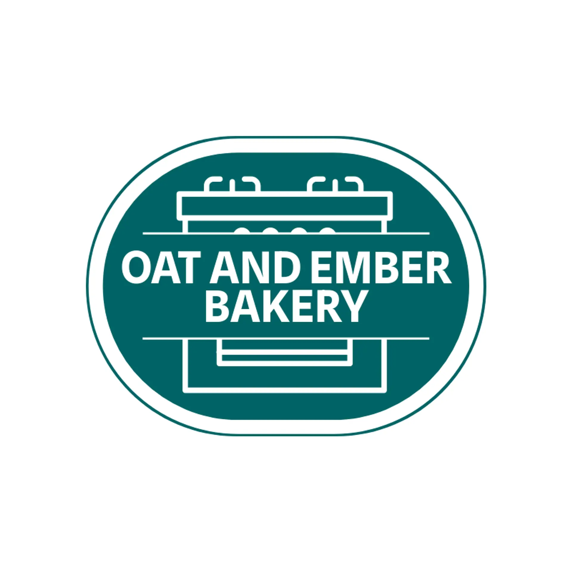 Oat and Ember Bakery logo for baker