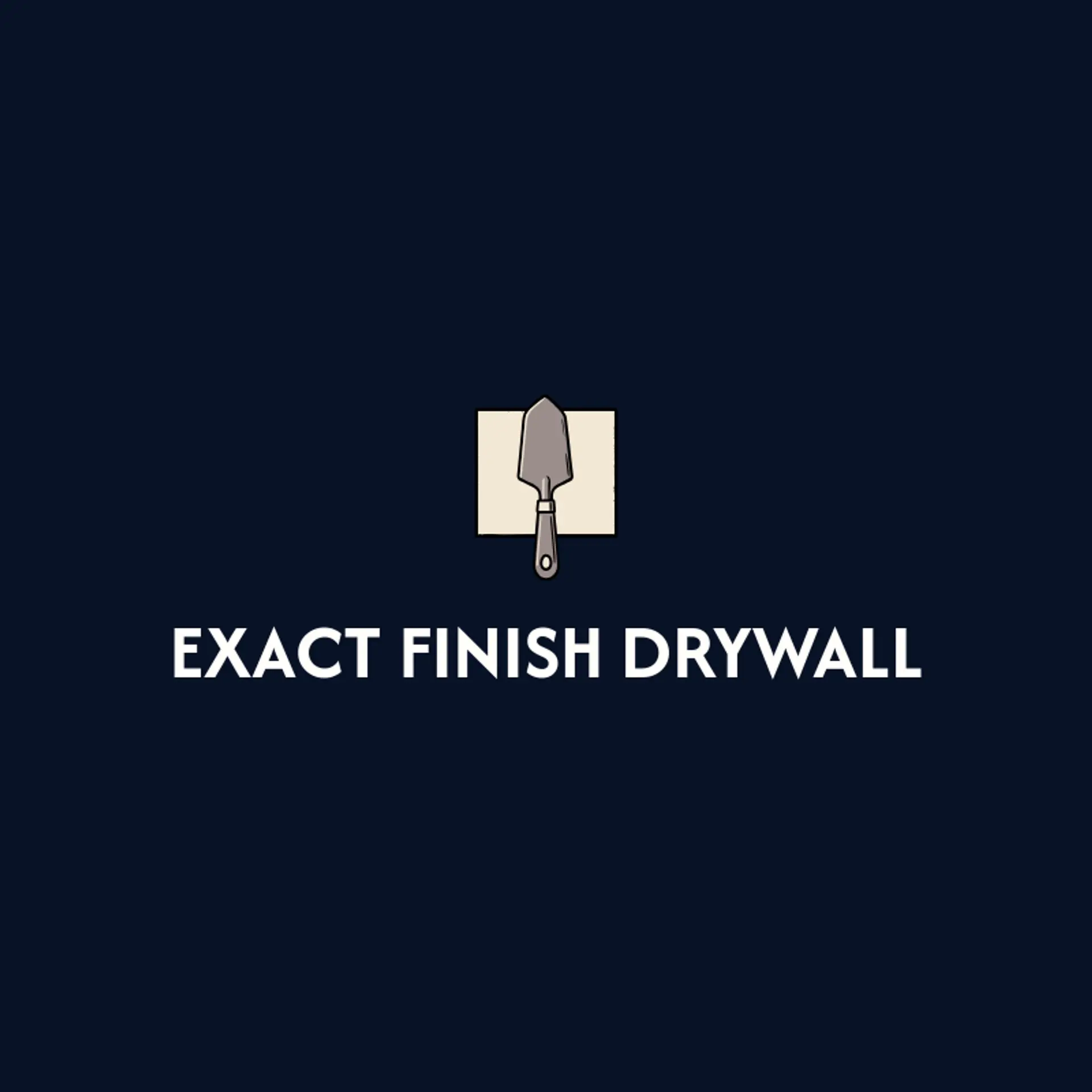 Exact Finish Drywall logo for drywall