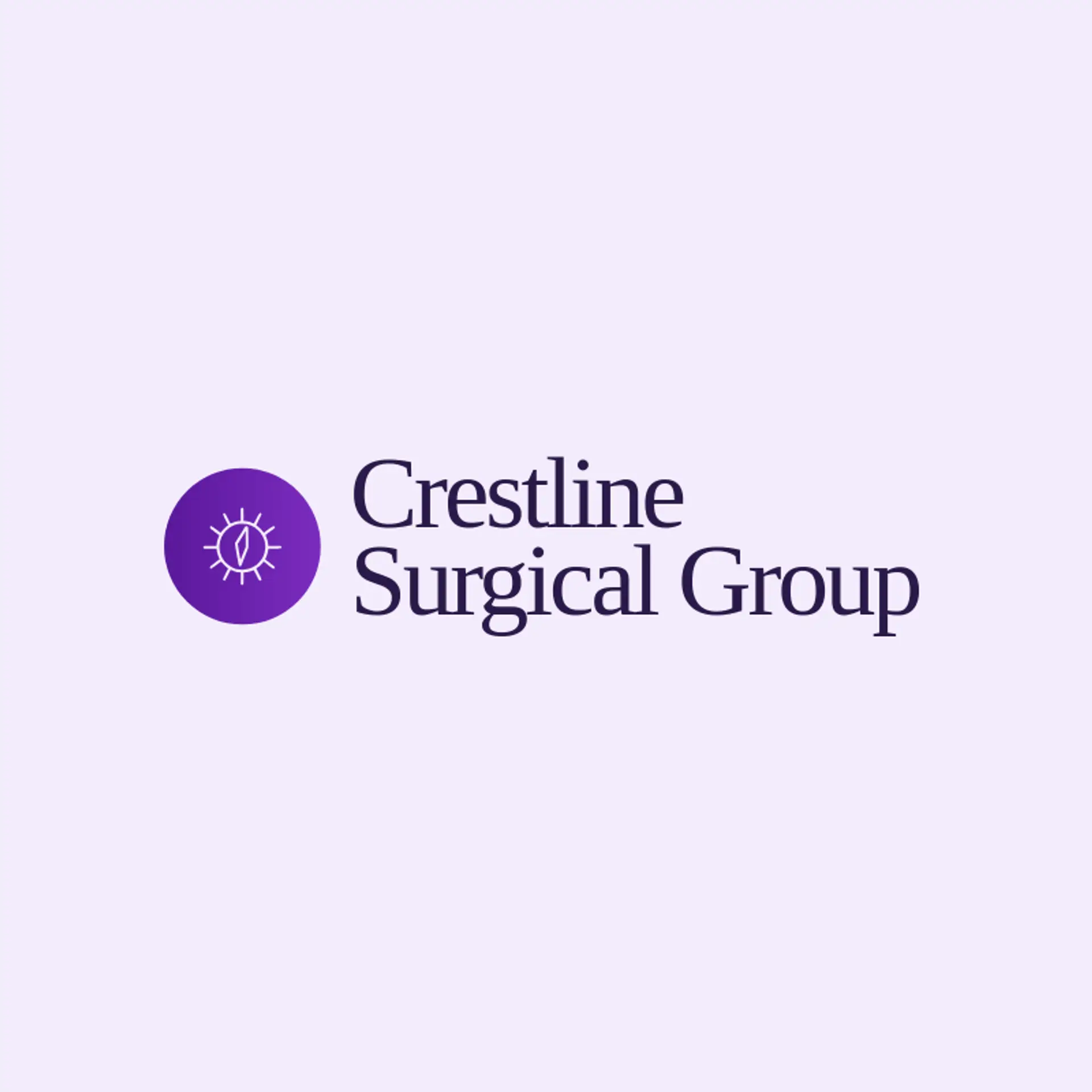 Crestline Surgical Group logo for surgery