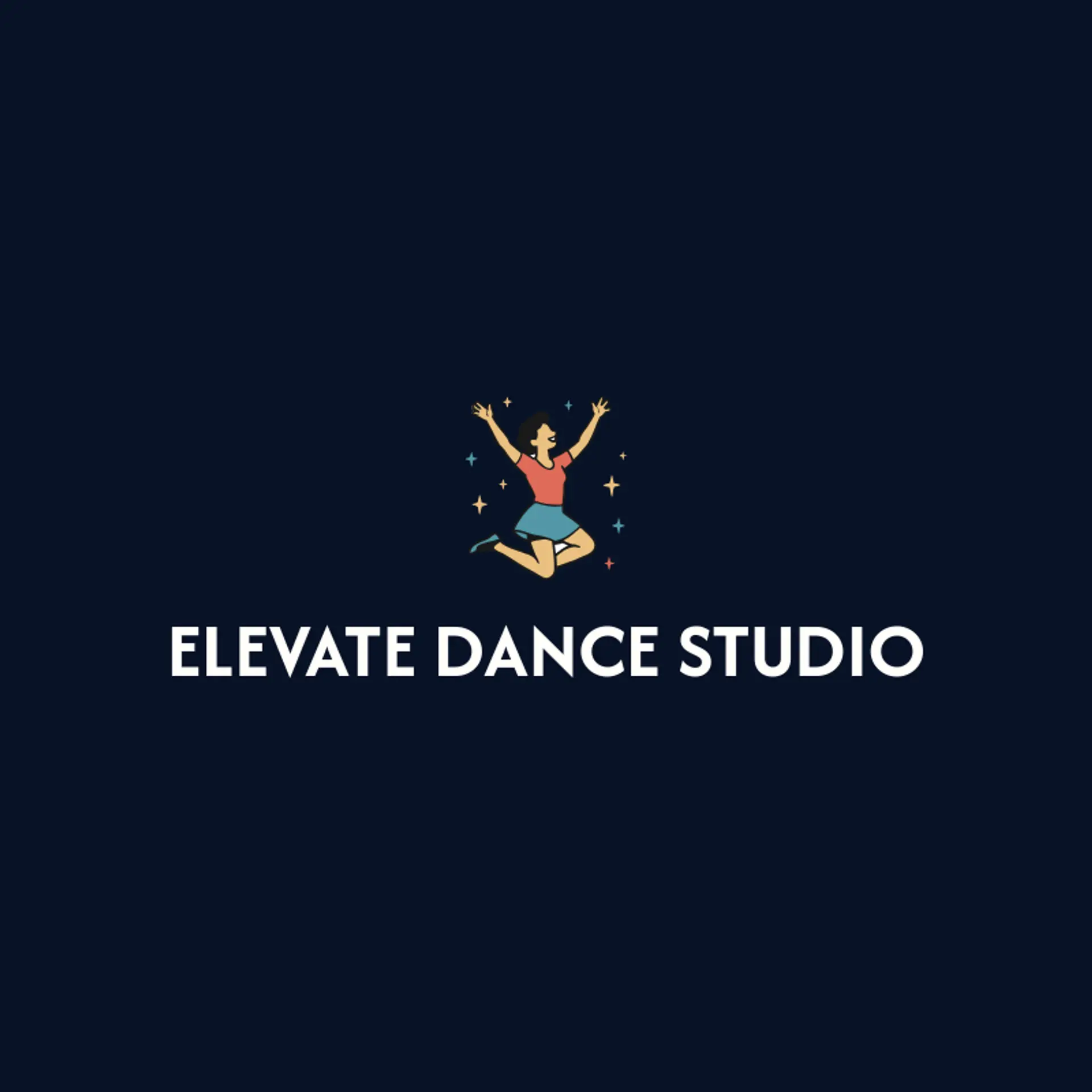 Elevate Dance Studio logo for dance