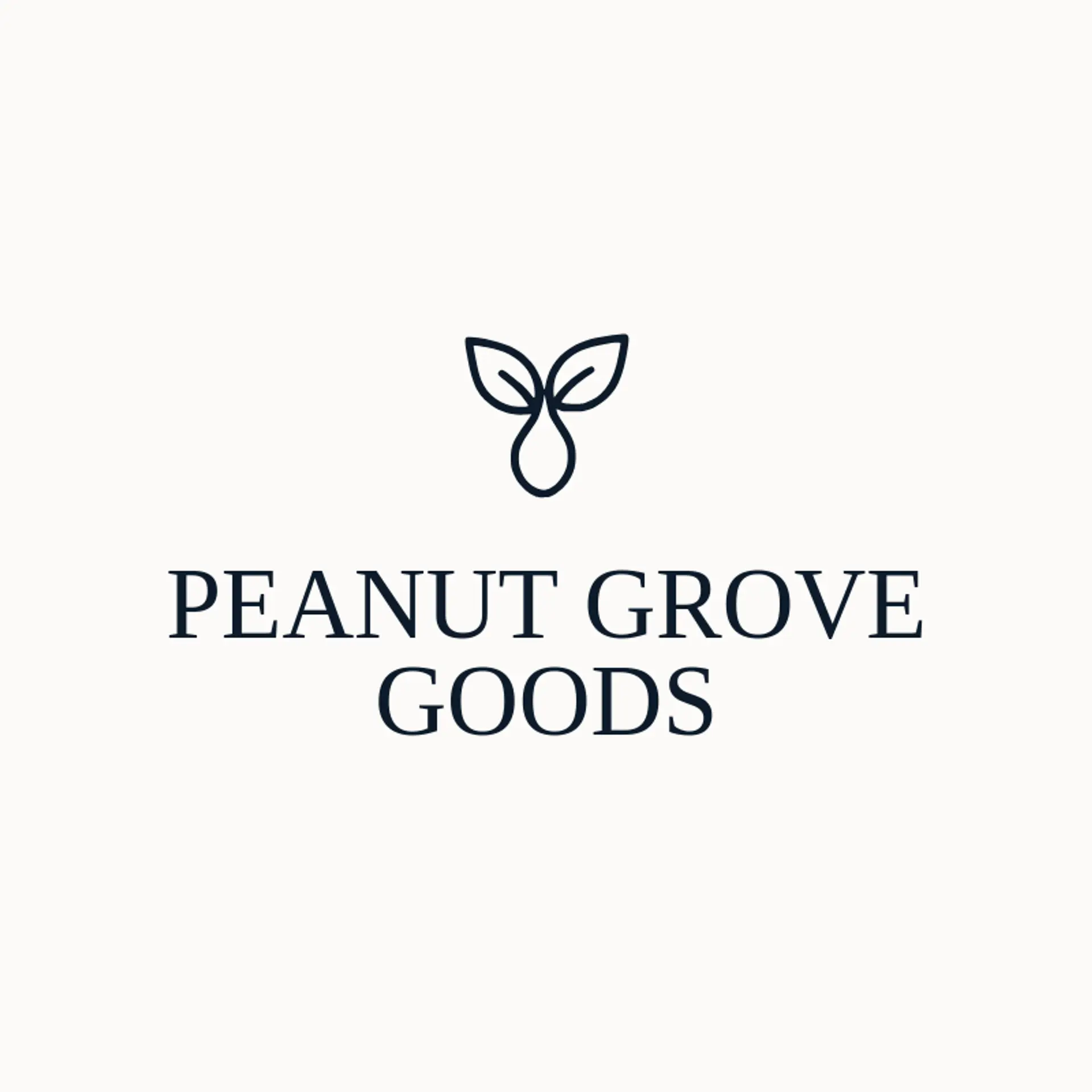 Peanut Grove Goods logo for peanut