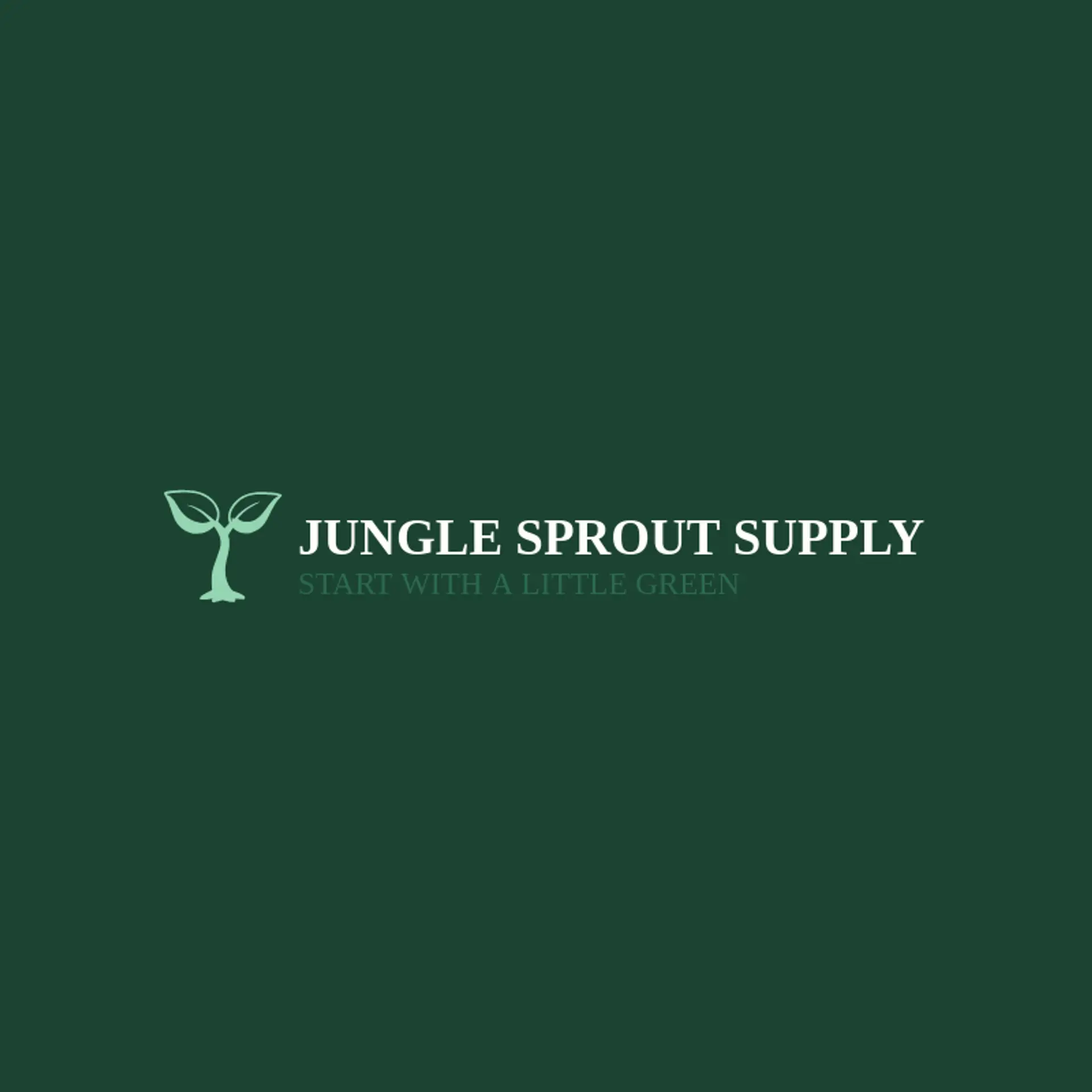Jungle Sprout Supply logo for jungle