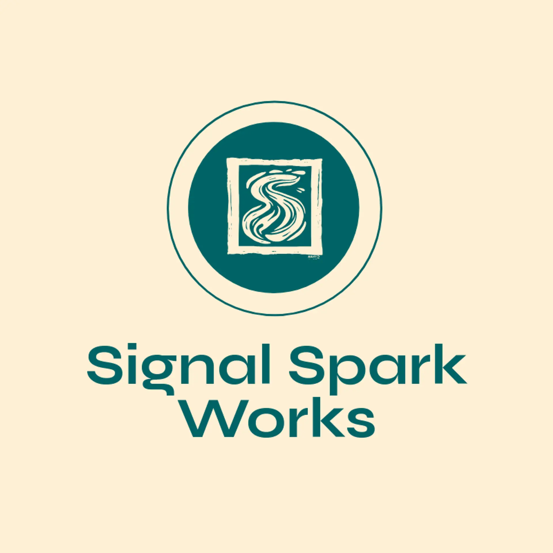 Signal Spark Works logo for current