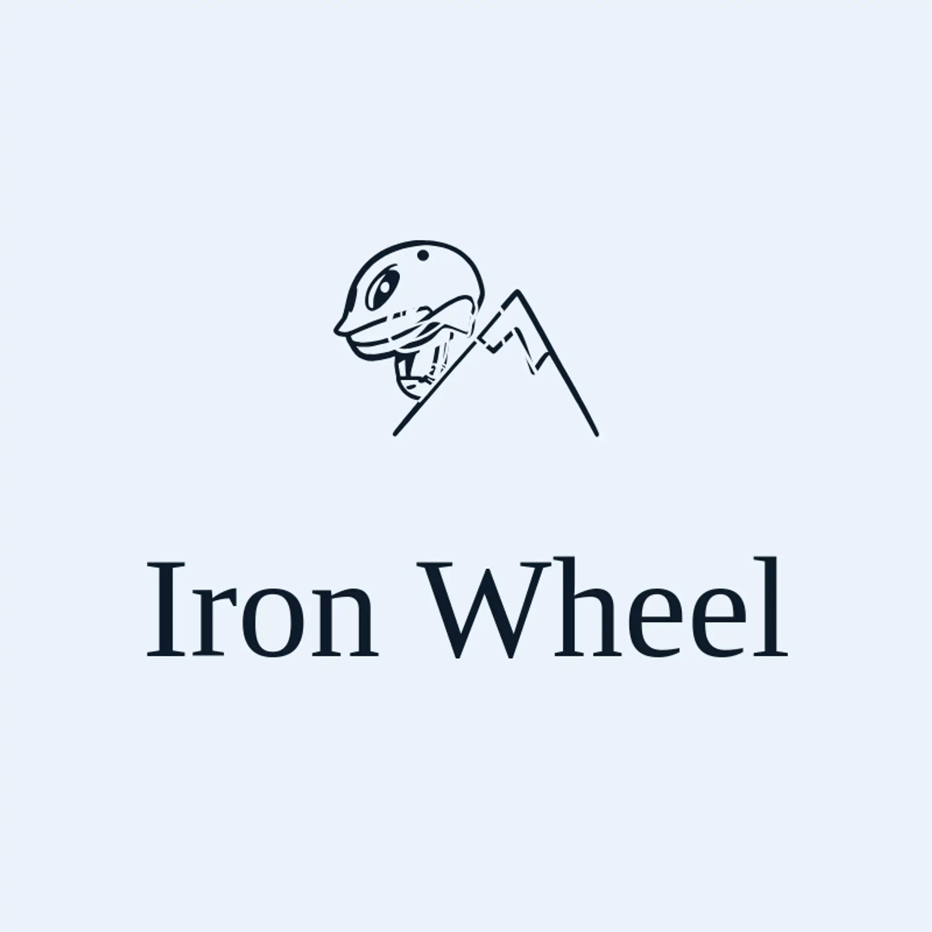 Iron Wheel logo for bike