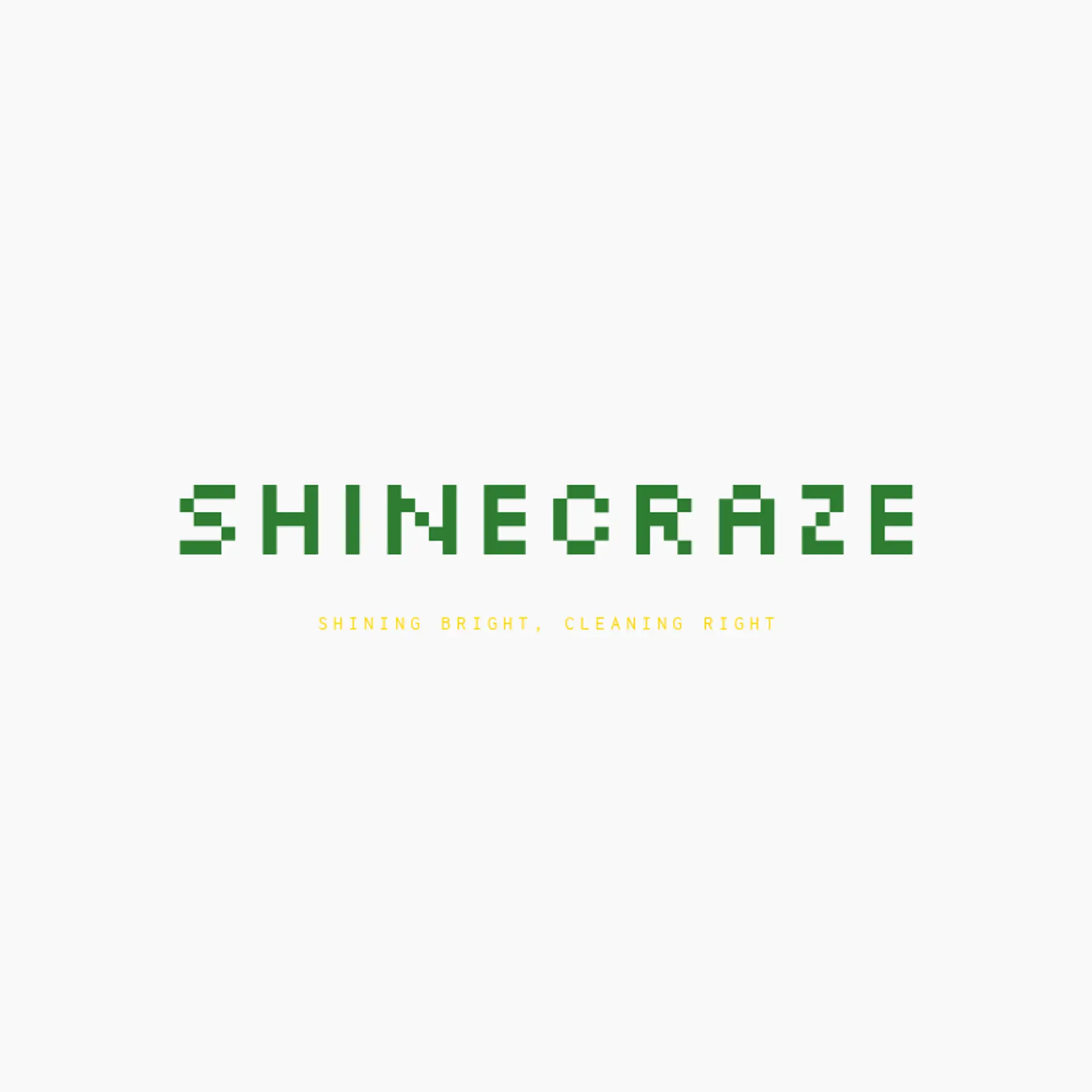 ShineCraze logo for blg cleaning service