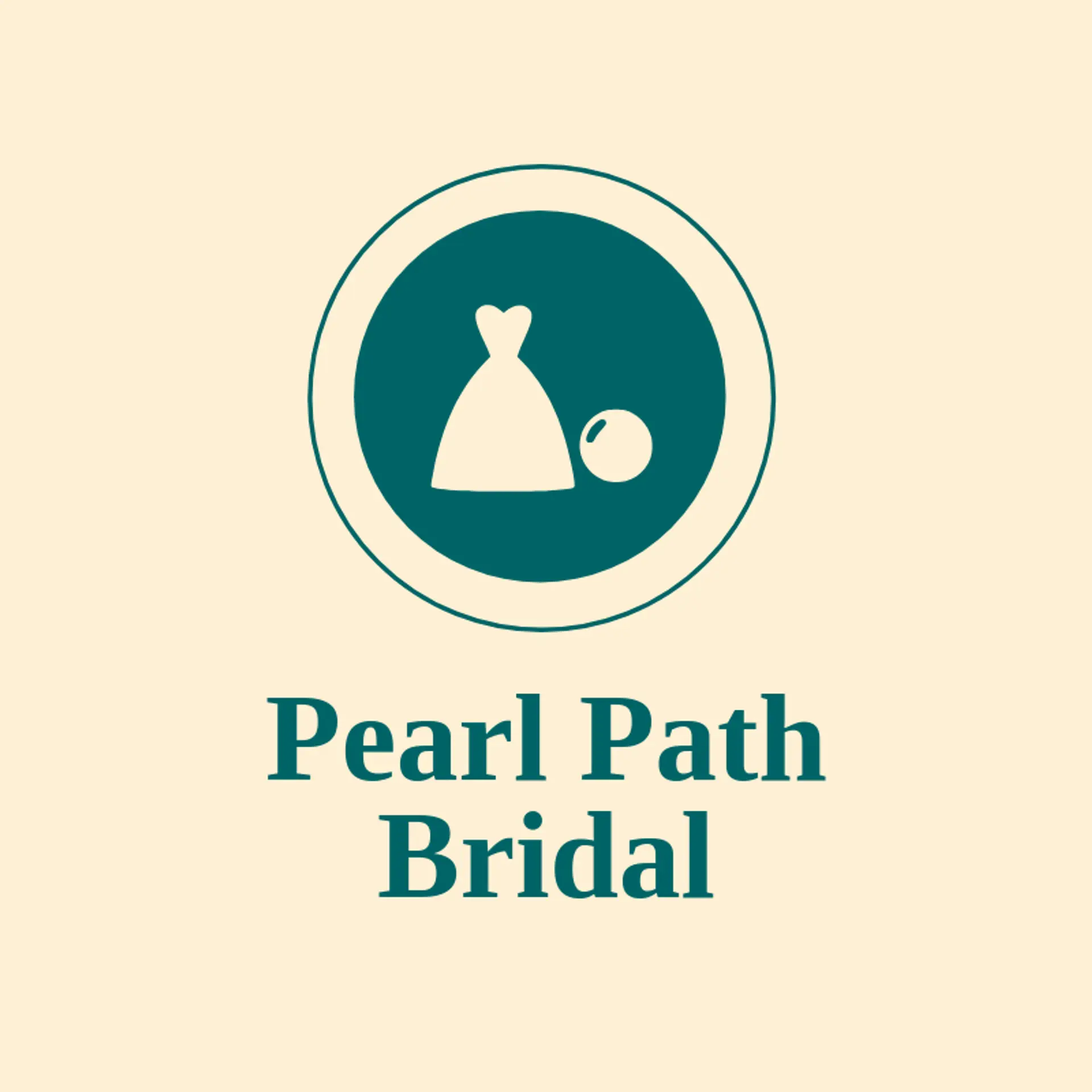 Pearl Path Bridal logo for bride