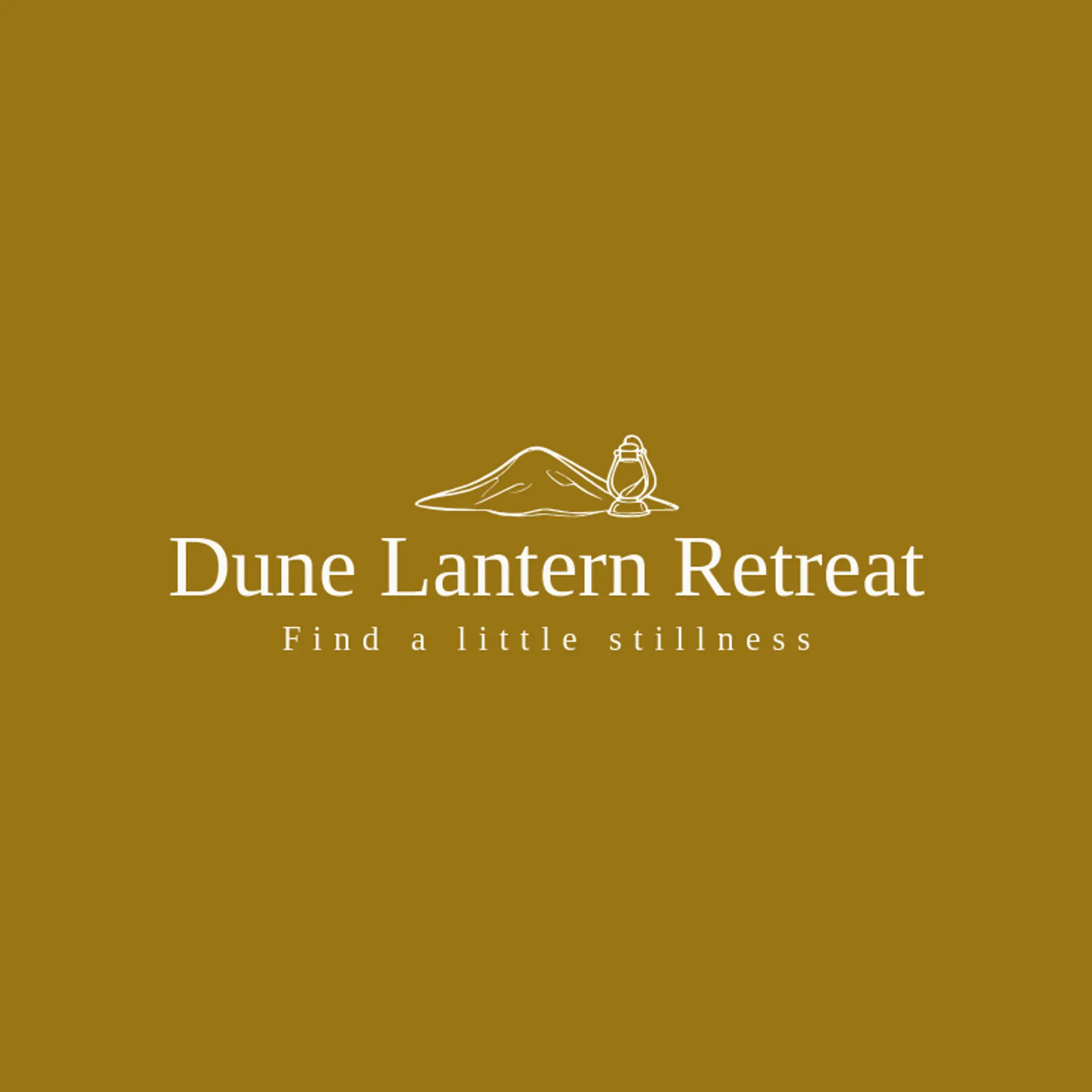Dune Lantern Retreat logo for Desert