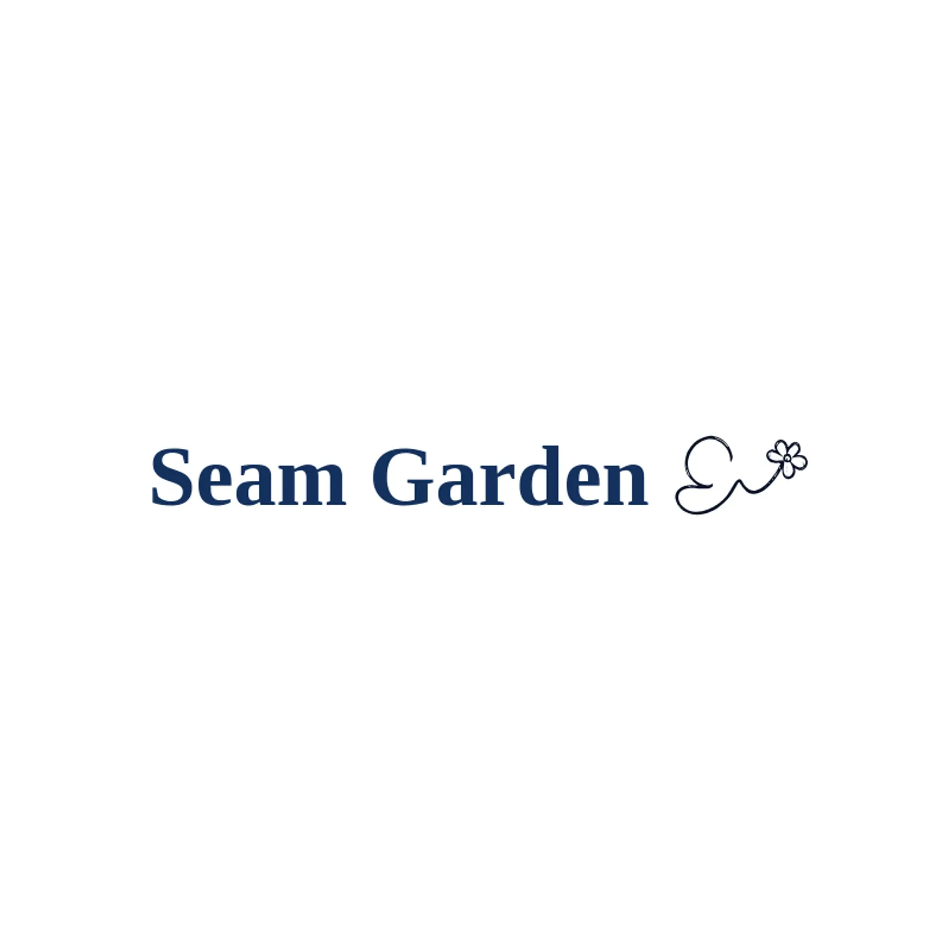 Seam Garden logo for clothes