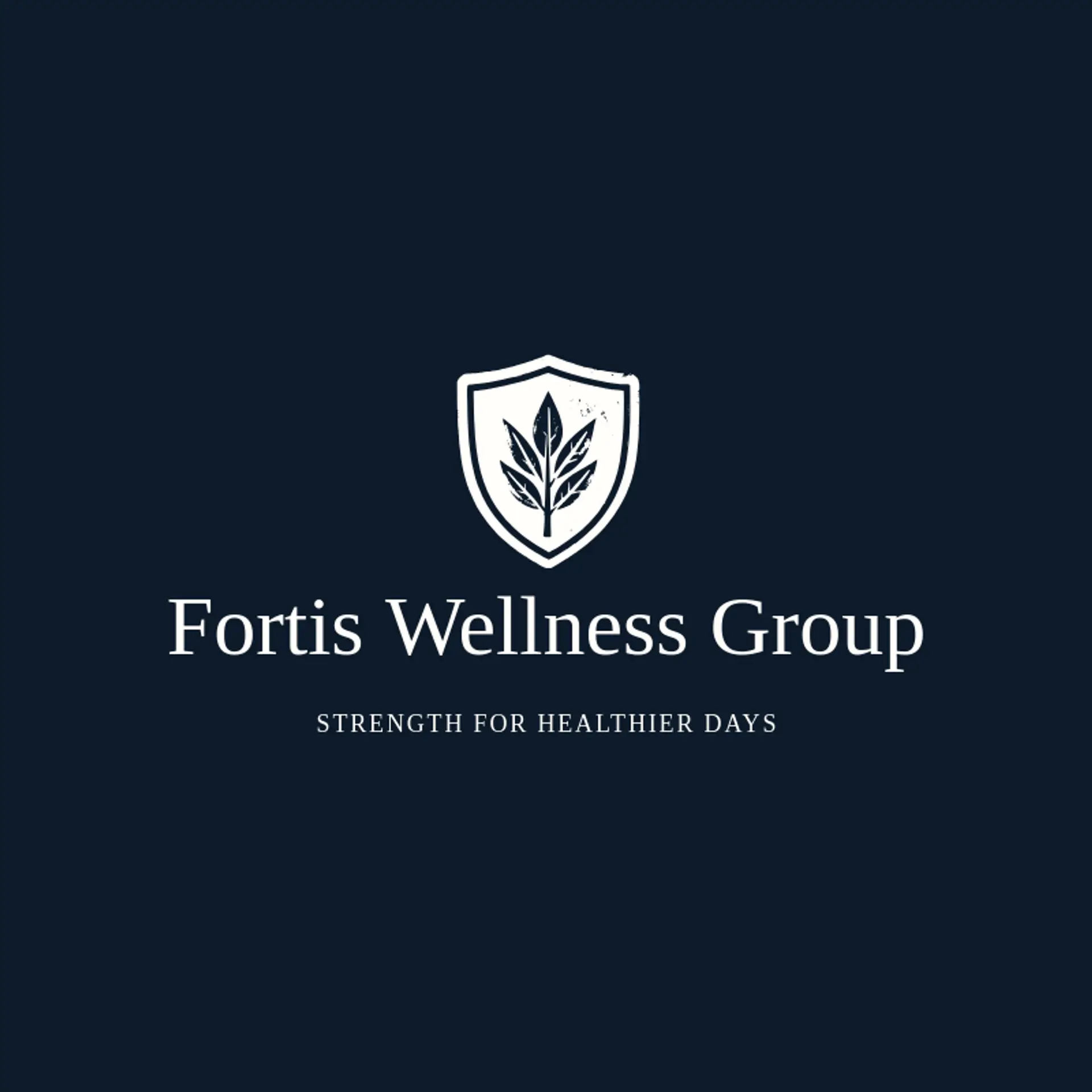 Fortis Wellness Group logo for health care