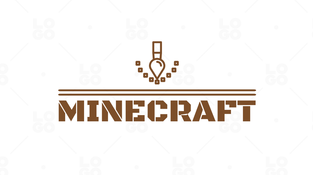 Minecraft logo variation