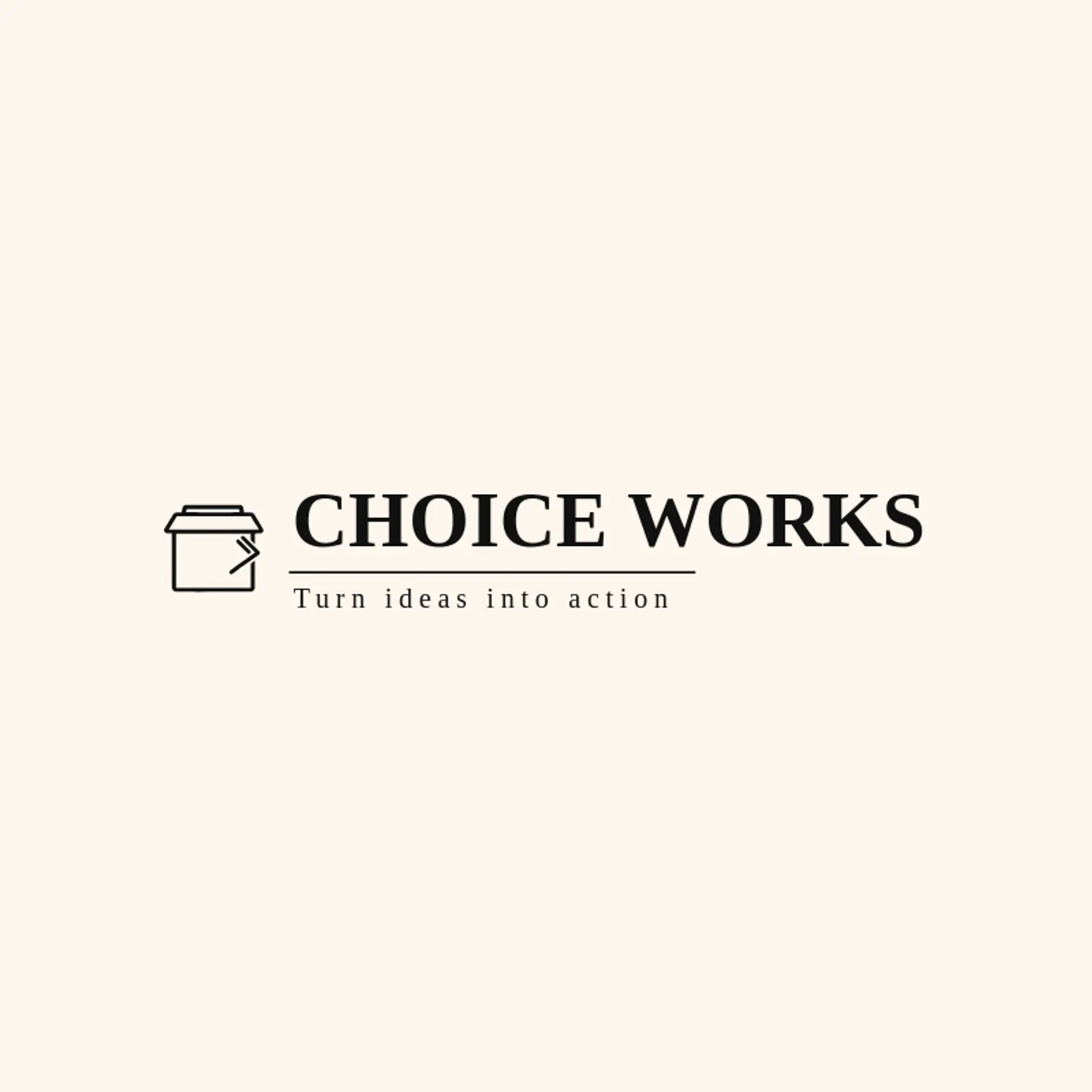 Choice Works logo for vote