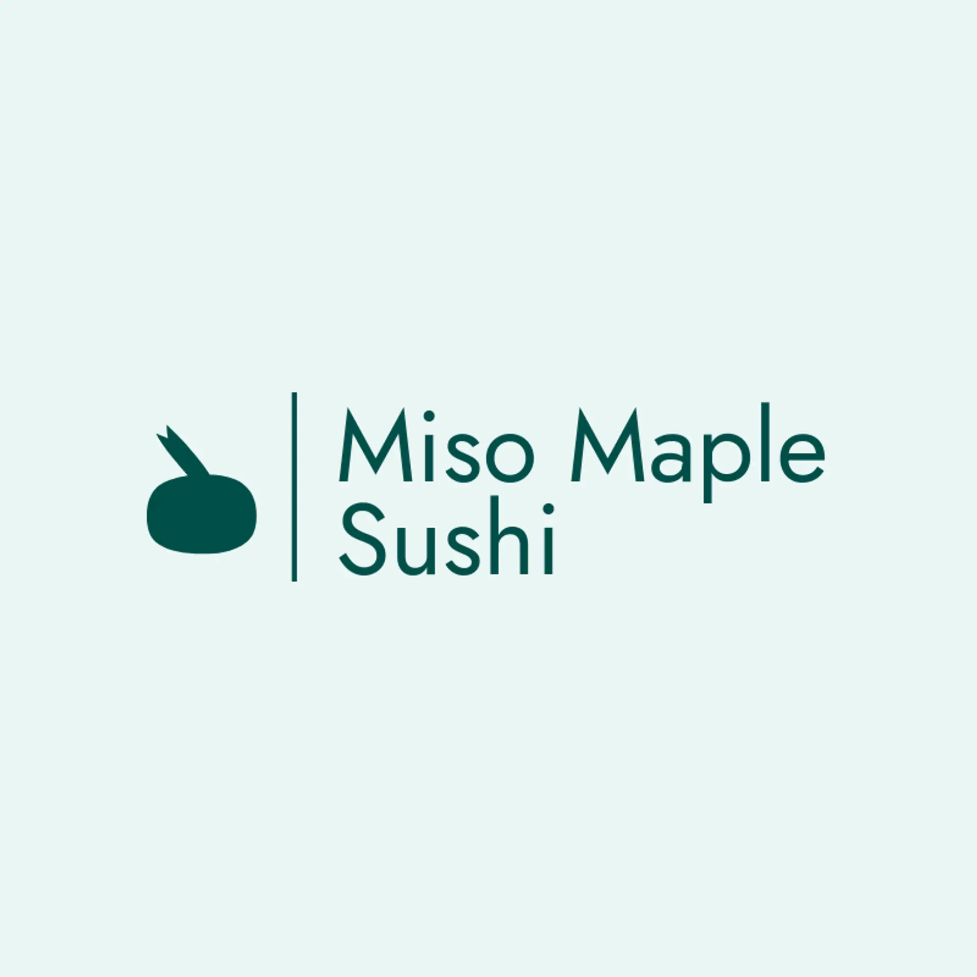 Miso Maple Sushi logo for sushi