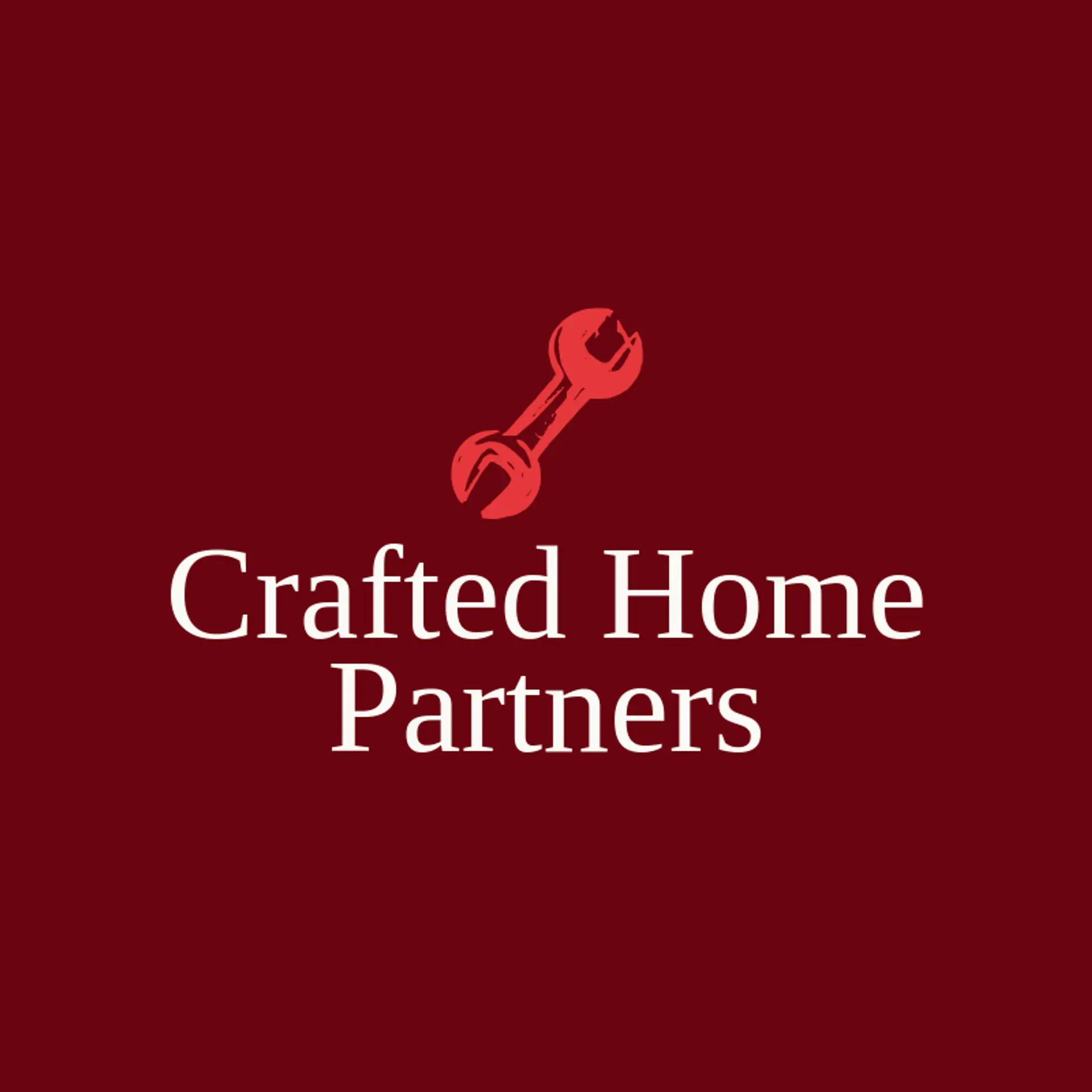Crafted Home Partners logo for handyman services