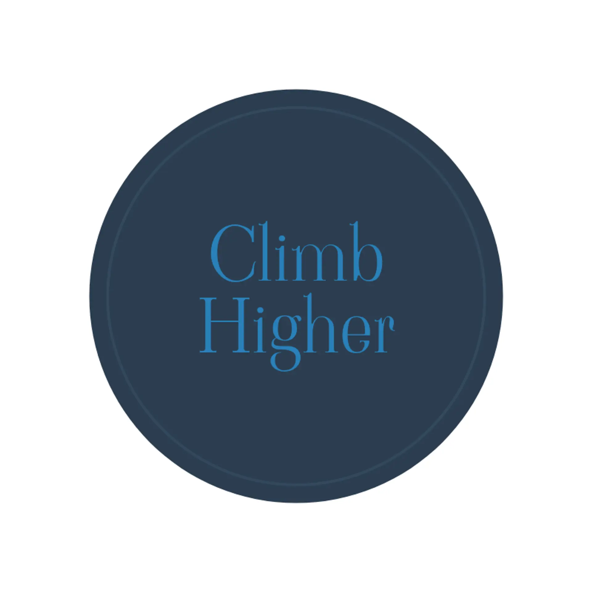 Climb Higher logo for consulting firm