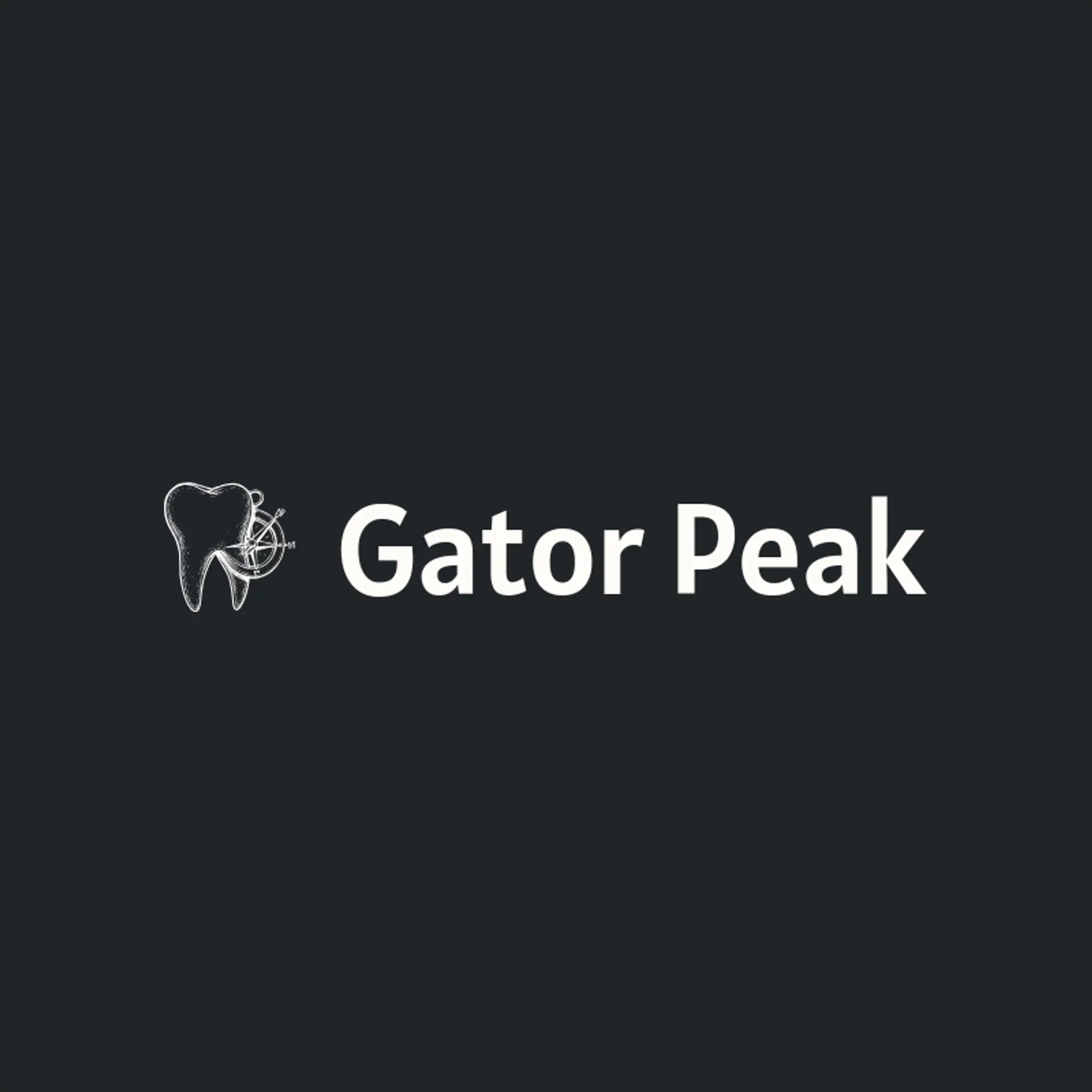 Gator Peak logo for alligator