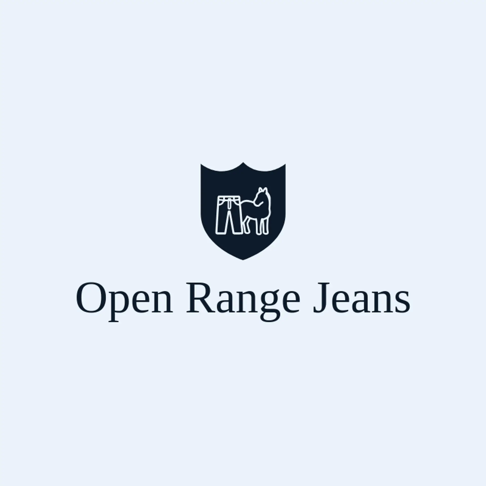 Open Range Jeans logo for denim