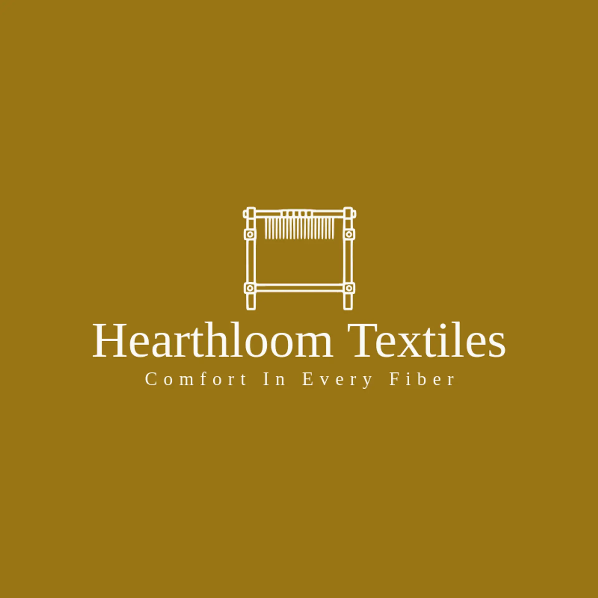 Hearthloom Textiles logo for loom