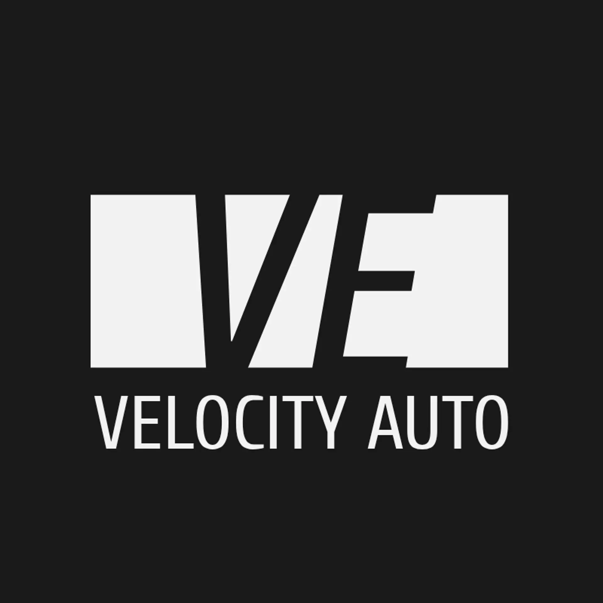 VeloCity Auto logo for automotive