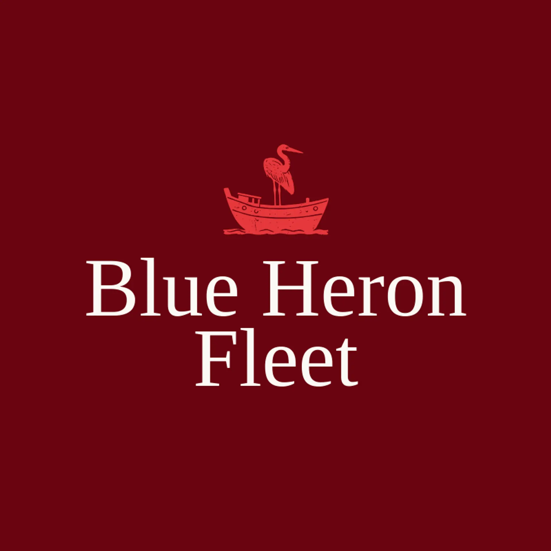 Blue Heron Fleet logo for ship