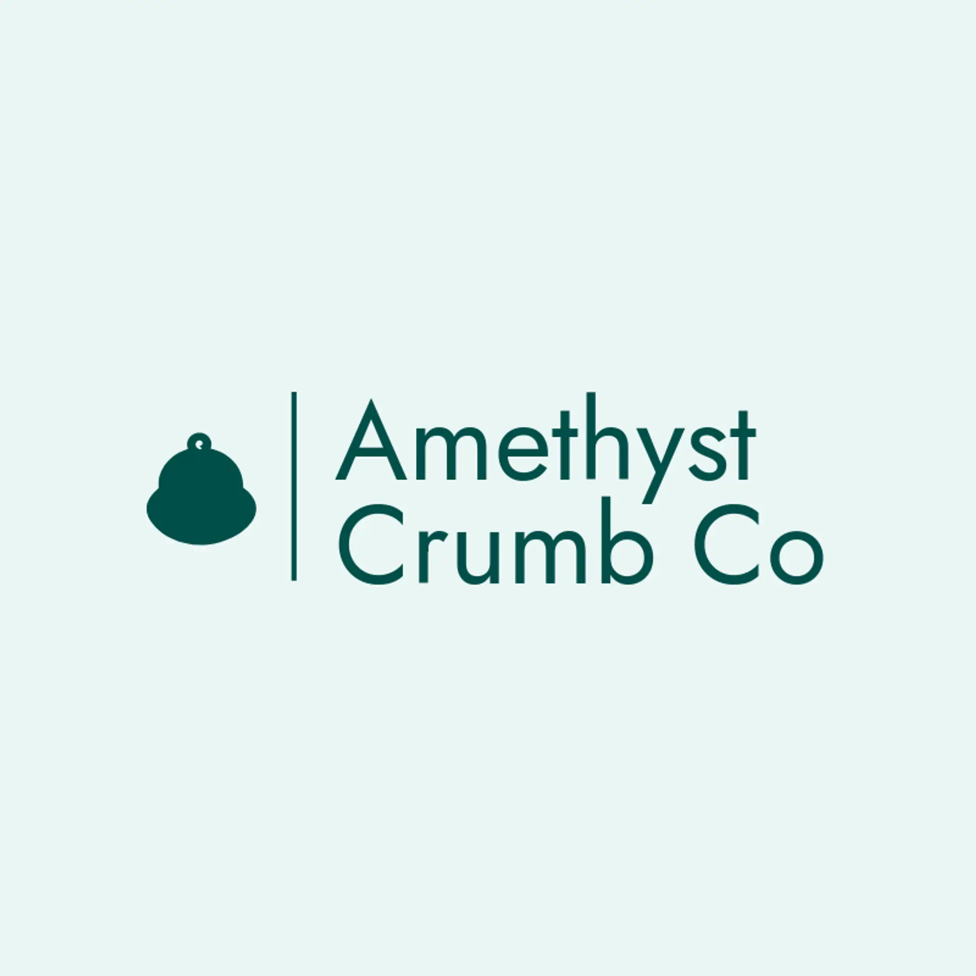 Amethyst Crumb Co logo for cookie