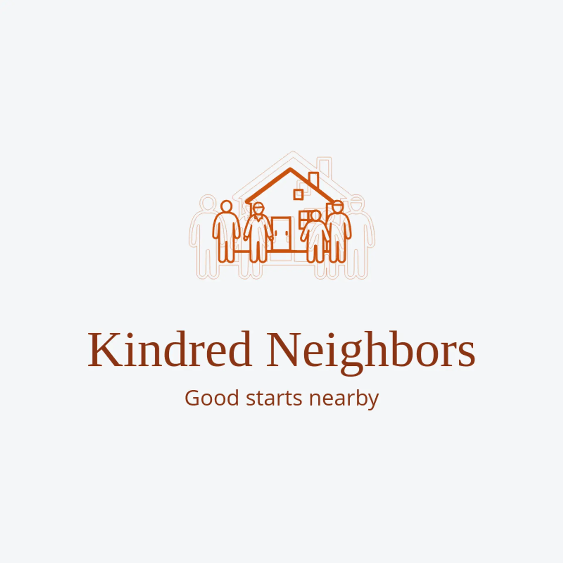 Kindred Neighbors logo for volunteer